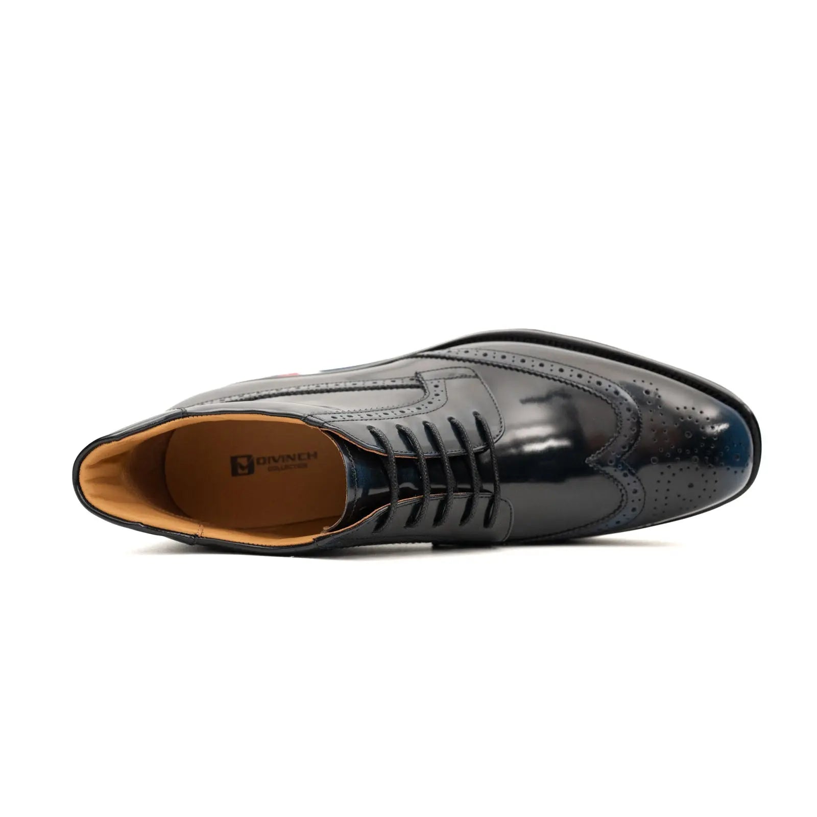 Midnight Blue Platform Derby