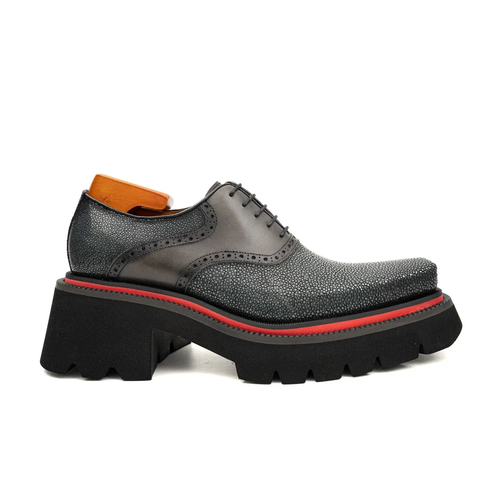 Textured Lug Sole Oxford