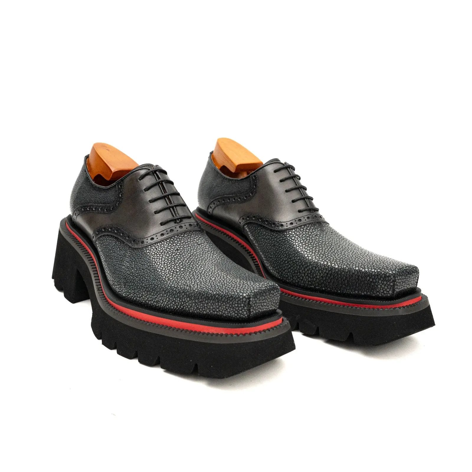 Textured Lug Sole Oxford