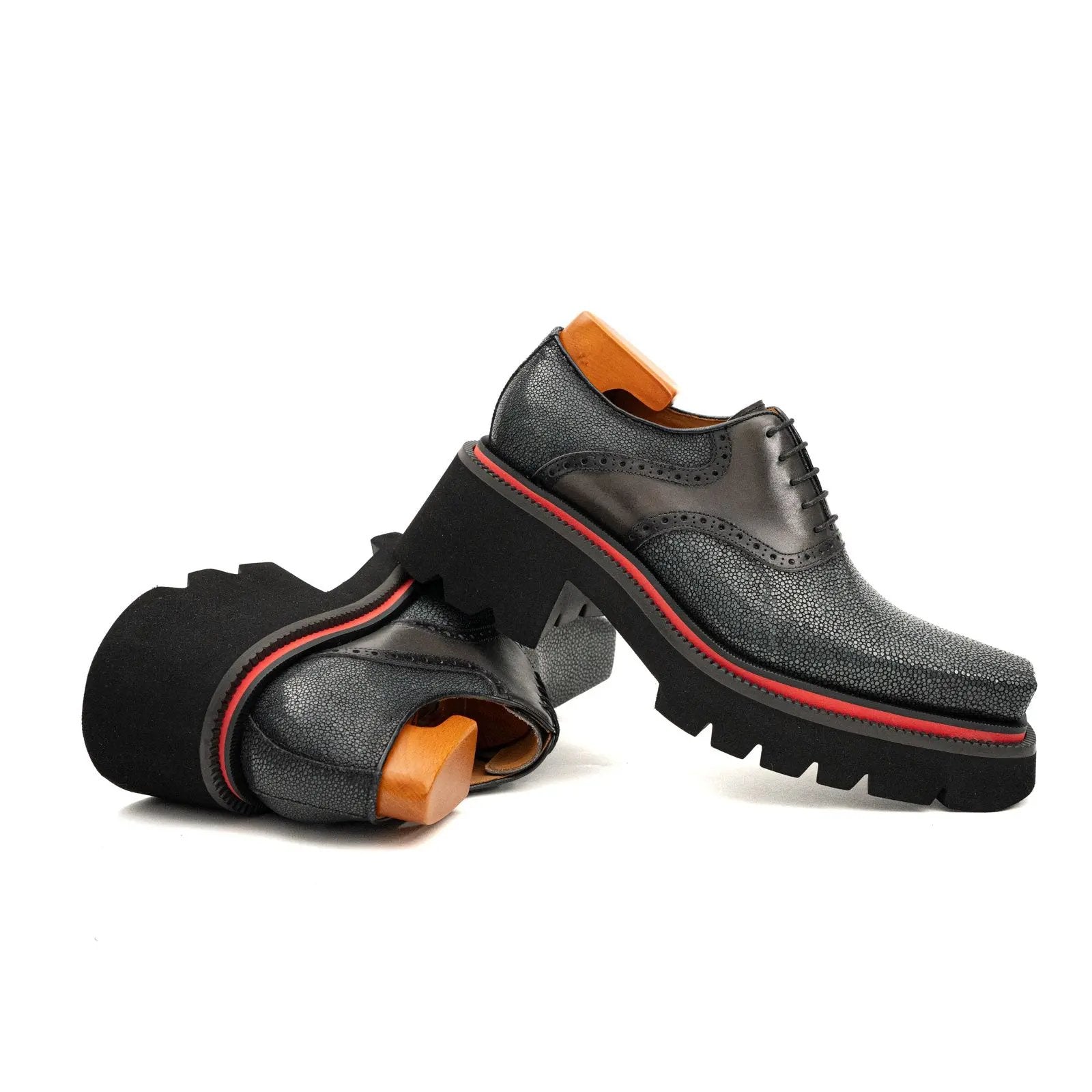 Textured Lug Sole Oxford