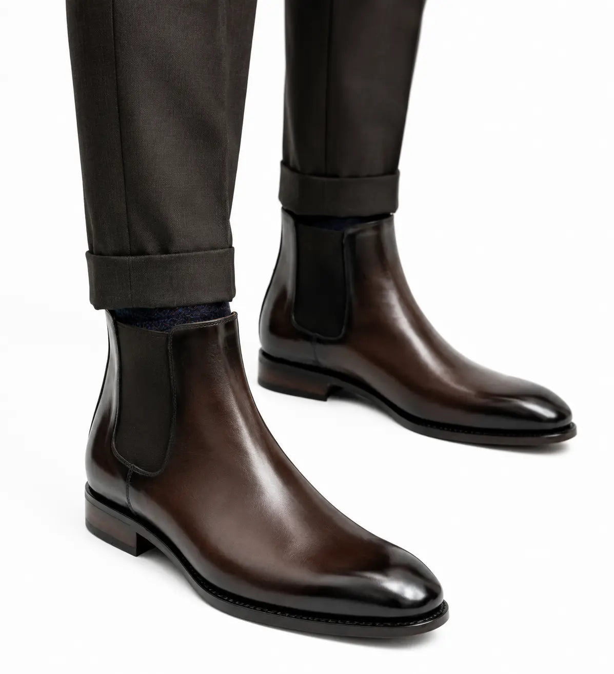 Dark Brown Goodyear Chelsea Boot