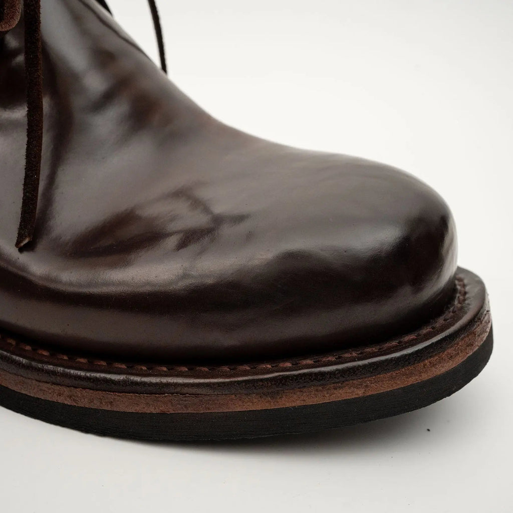 Dark Brown Horsehide Chukka Boots