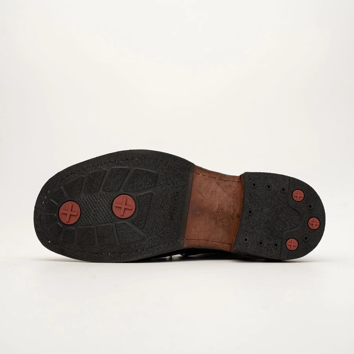Dark Brown Horsehide Chukka Boots