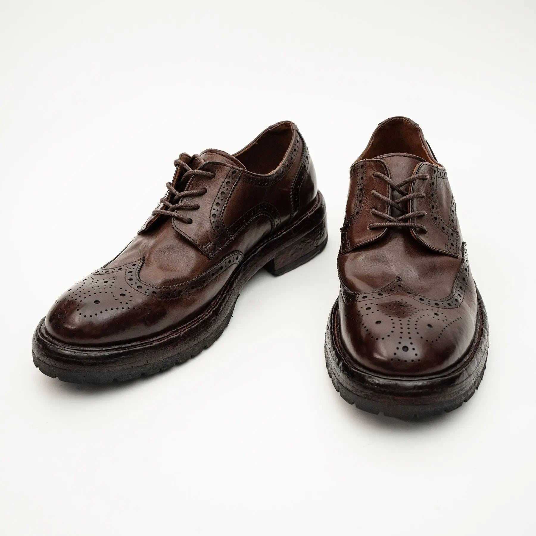 Dark Brown Washed Derby