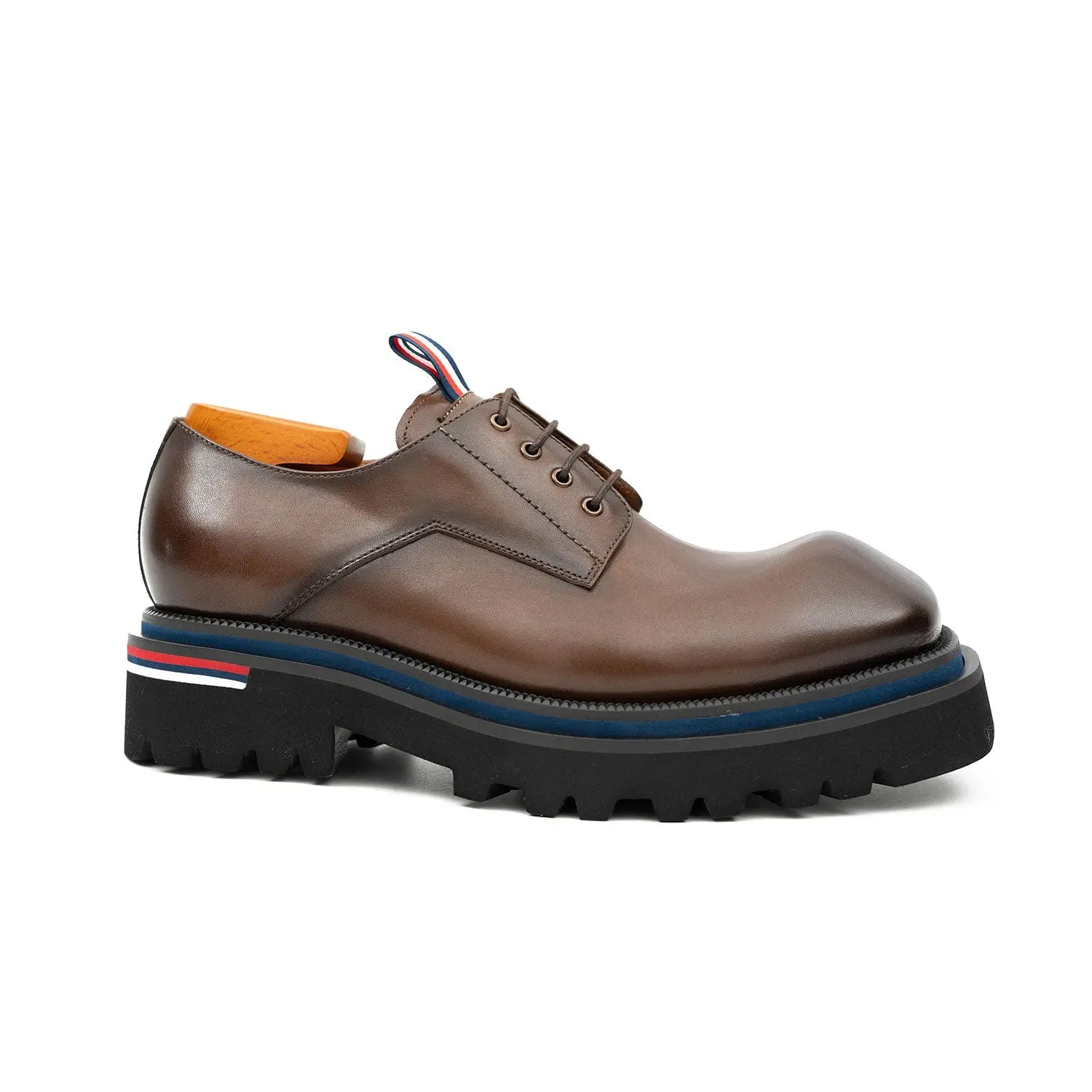 Taupe Elevated Derby