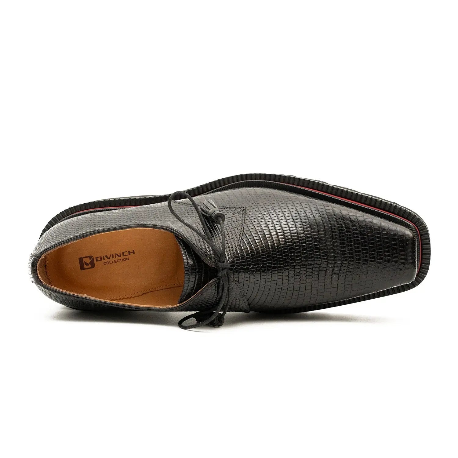 Textured Black Derby