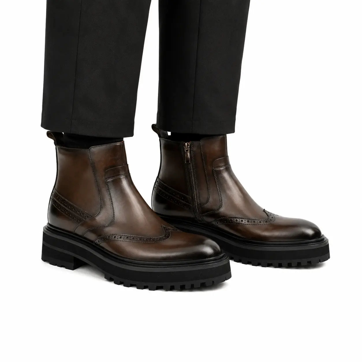 Espresso Chelsea Lug Boot