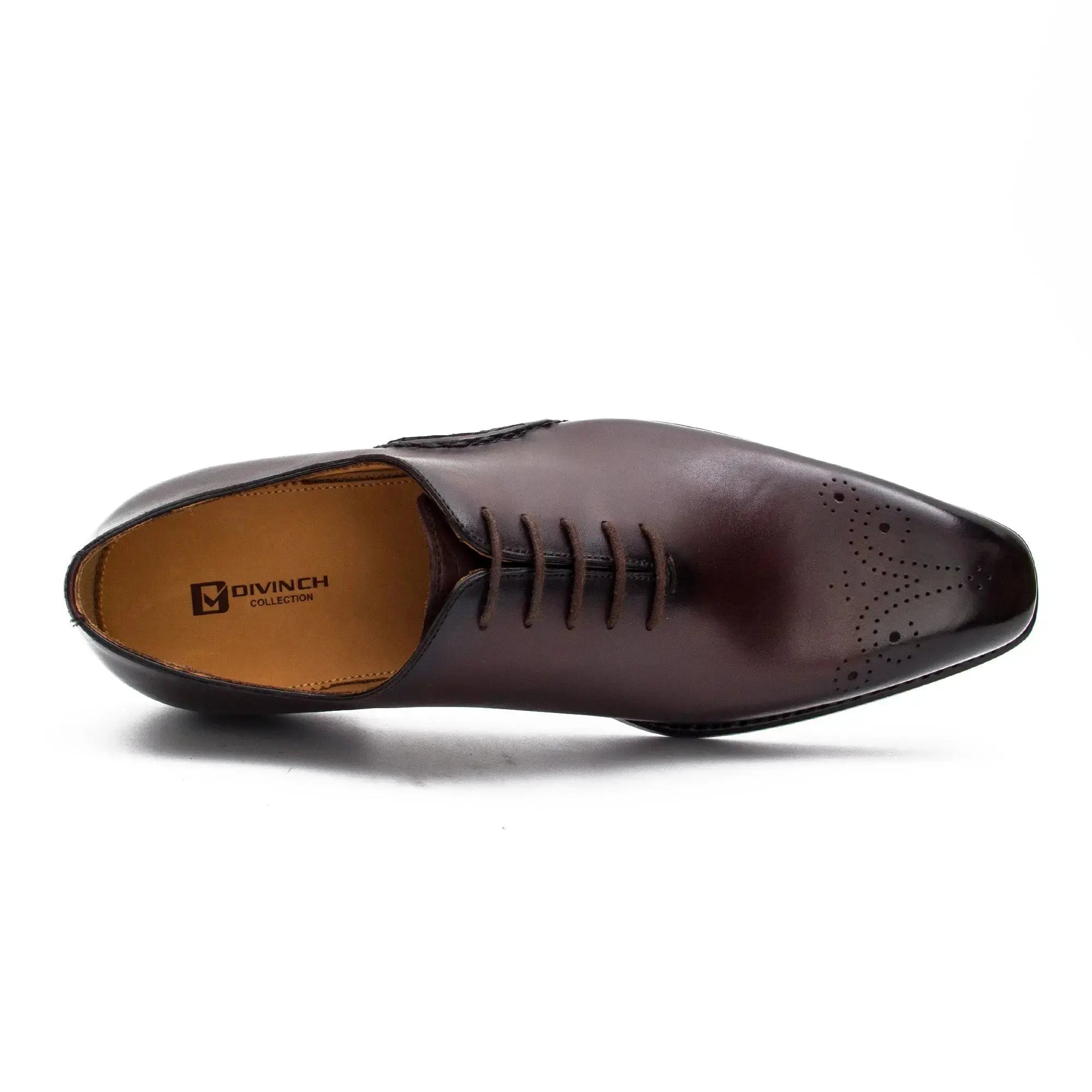 Burgundy Medallion Oxford
