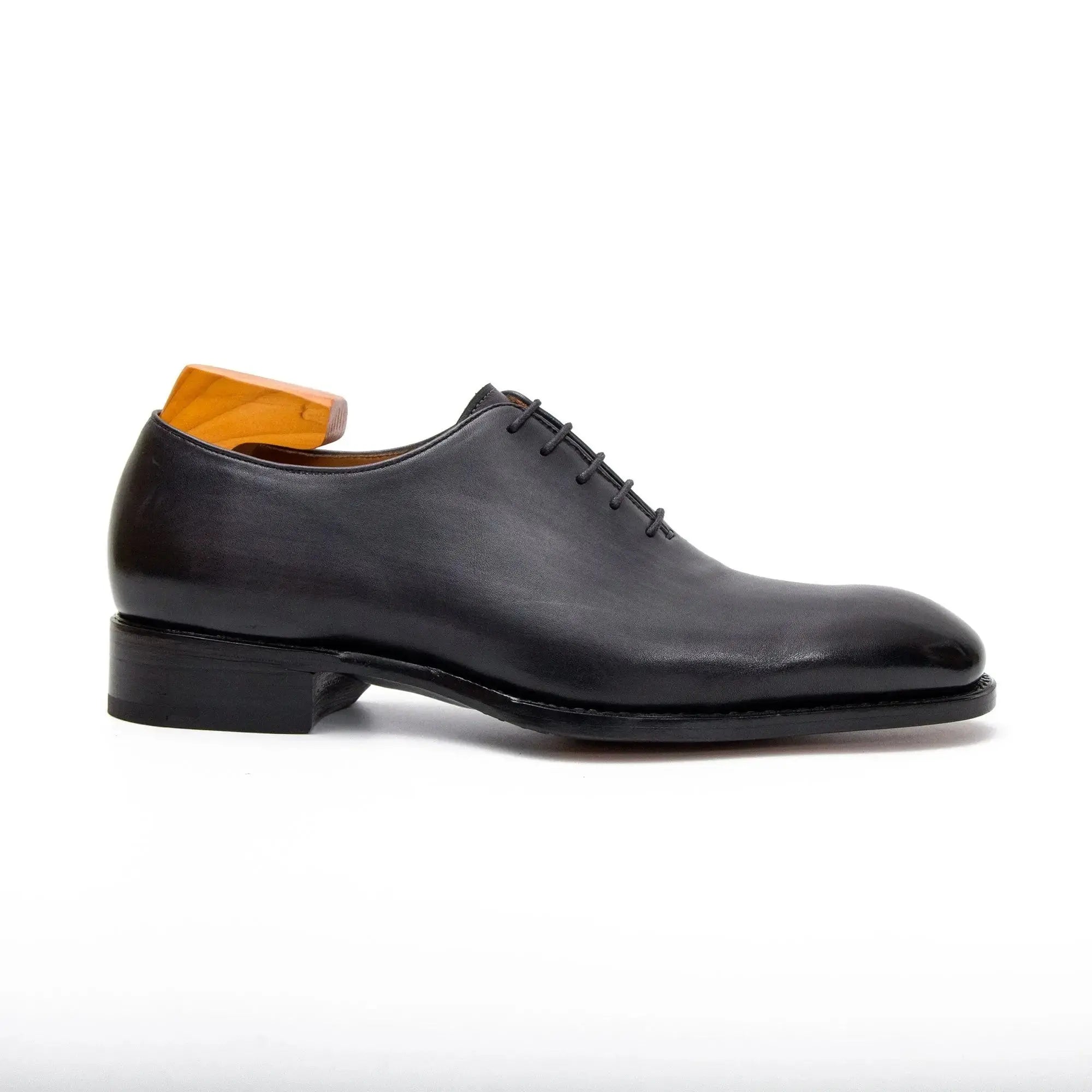 Seamless Wholecut Iron Gray Oxfords