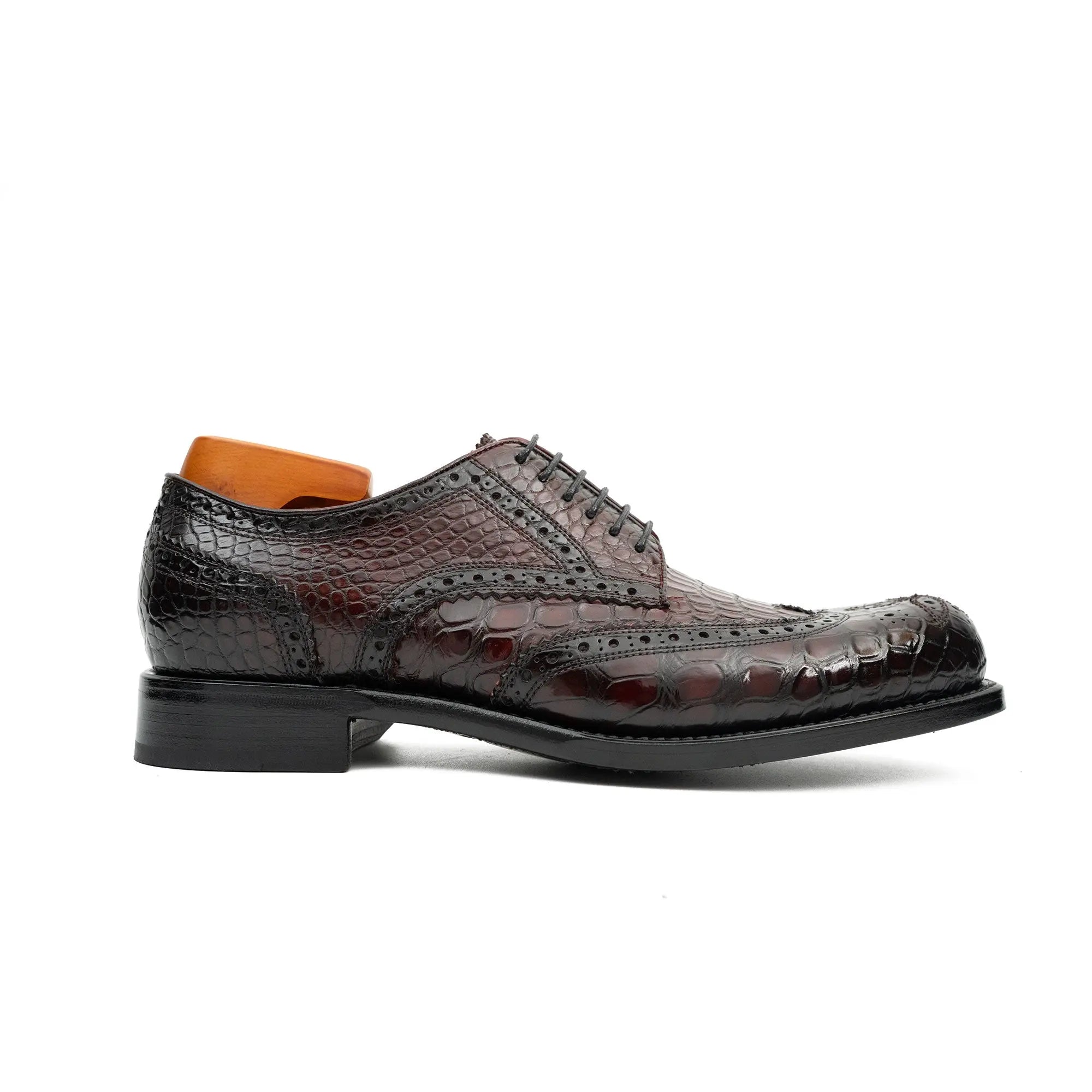 Crocodile Goodyear Derby Shoe