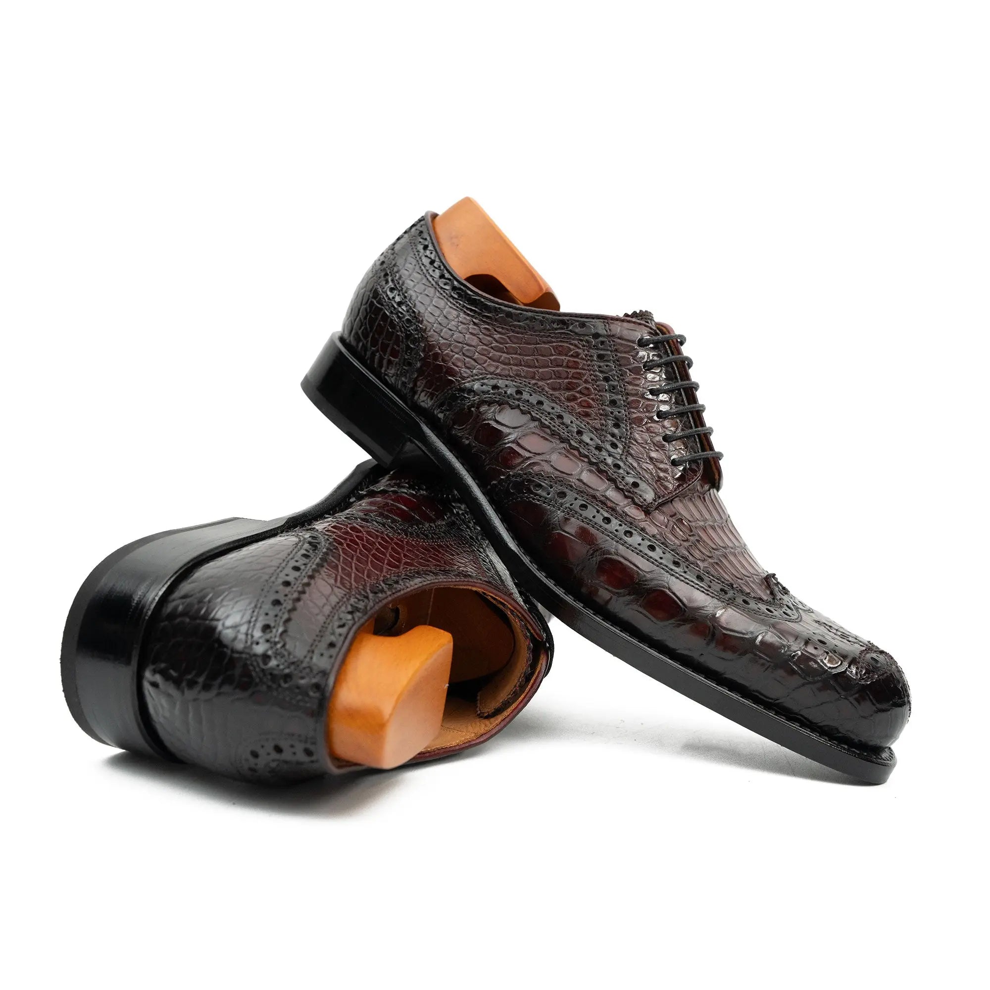 Crocodile Goodyear Derby Shoe