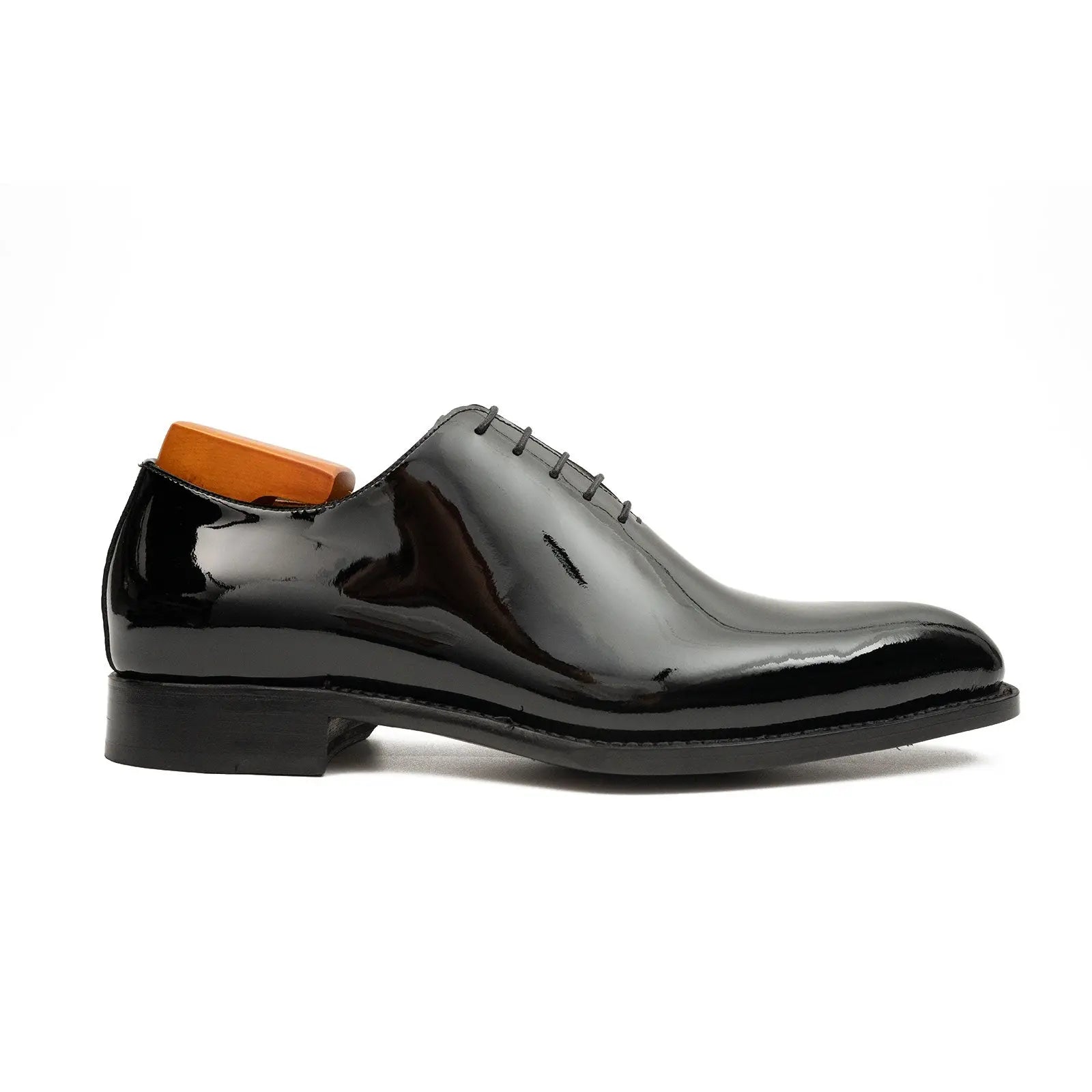 Black Patent Oxford Dress Shoe