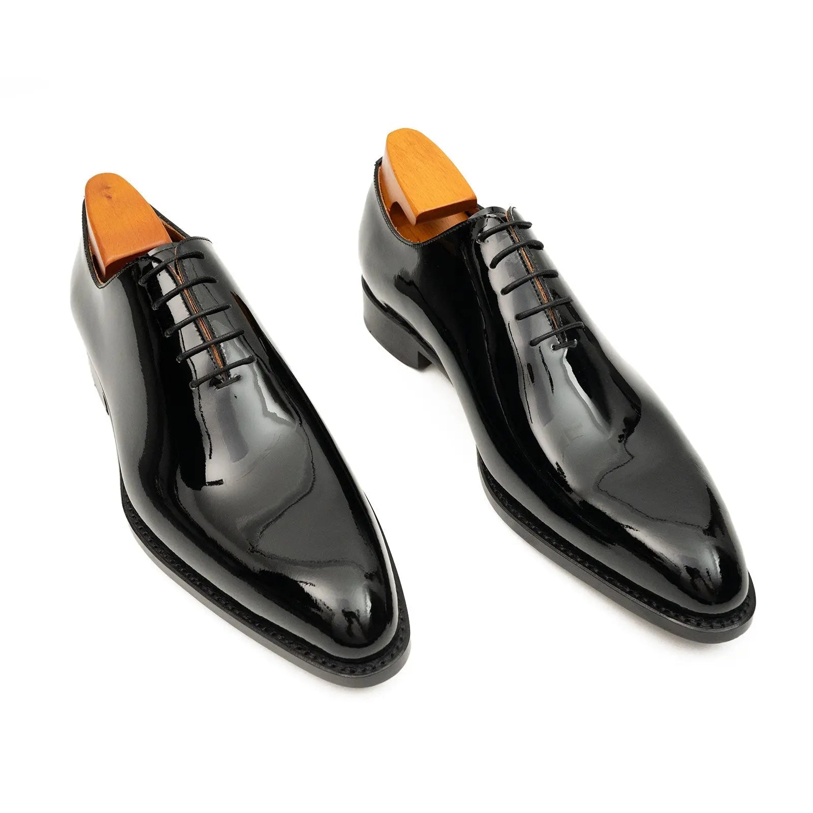 Black Patent Oxford Dress Shoe