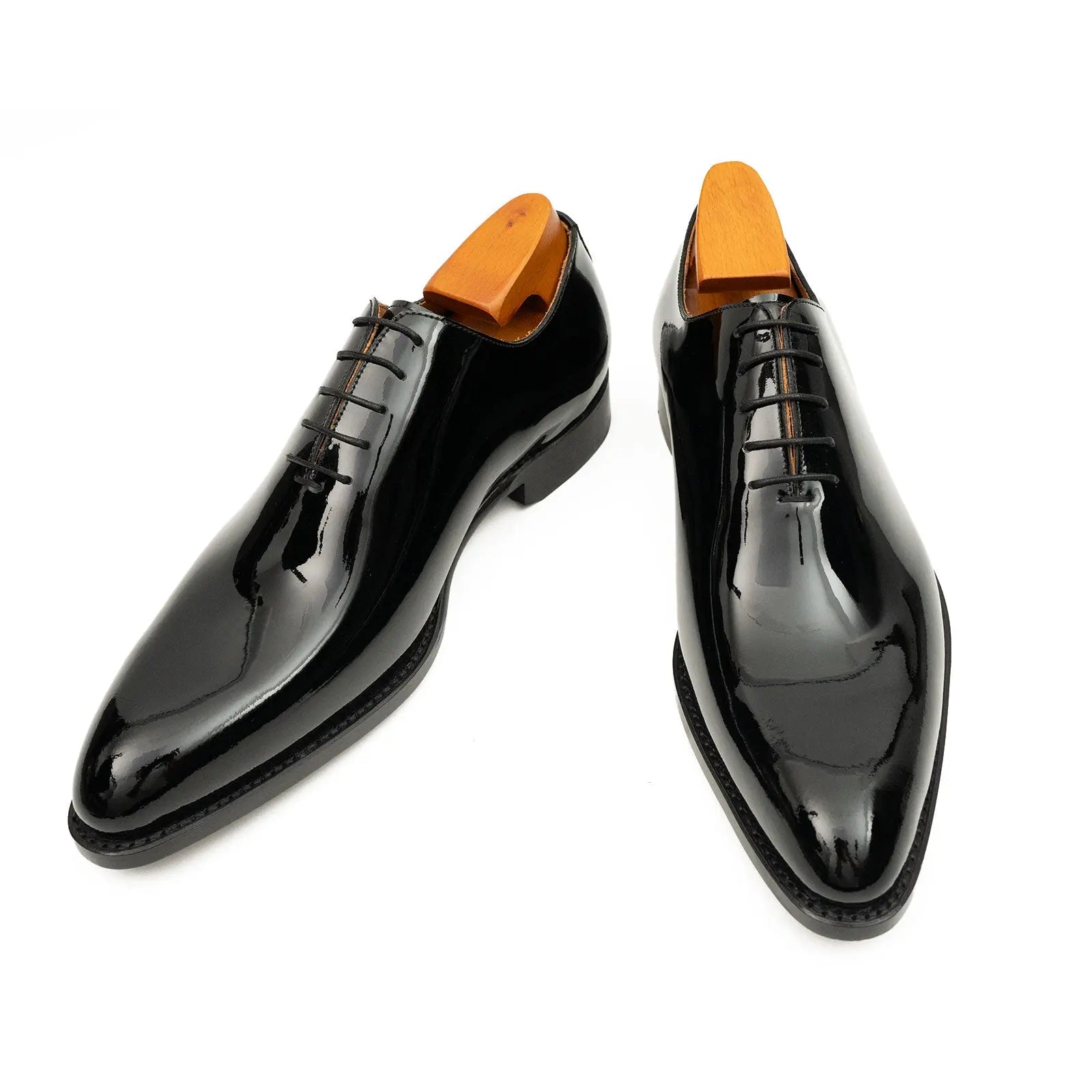 Black Patent Oxford Dress Shoe