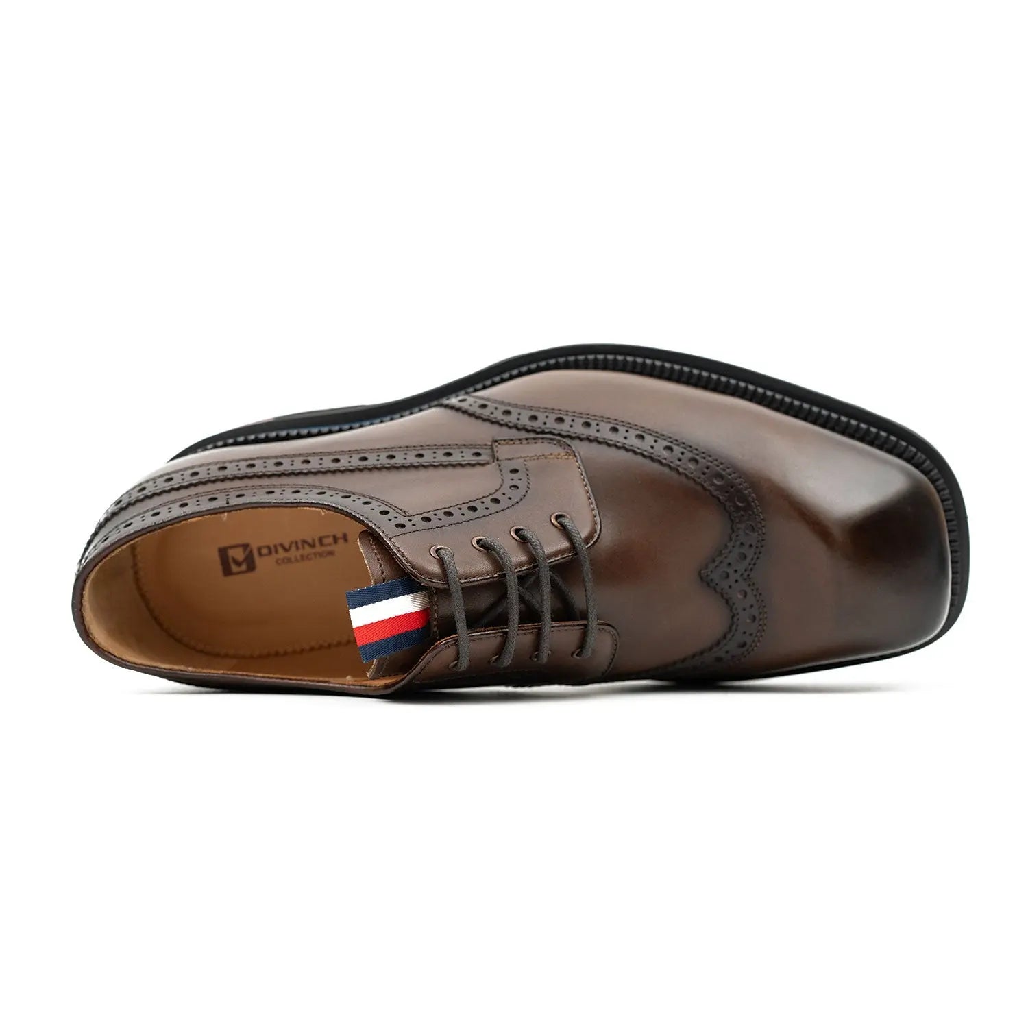 Square Toe Platform Derby Shoes