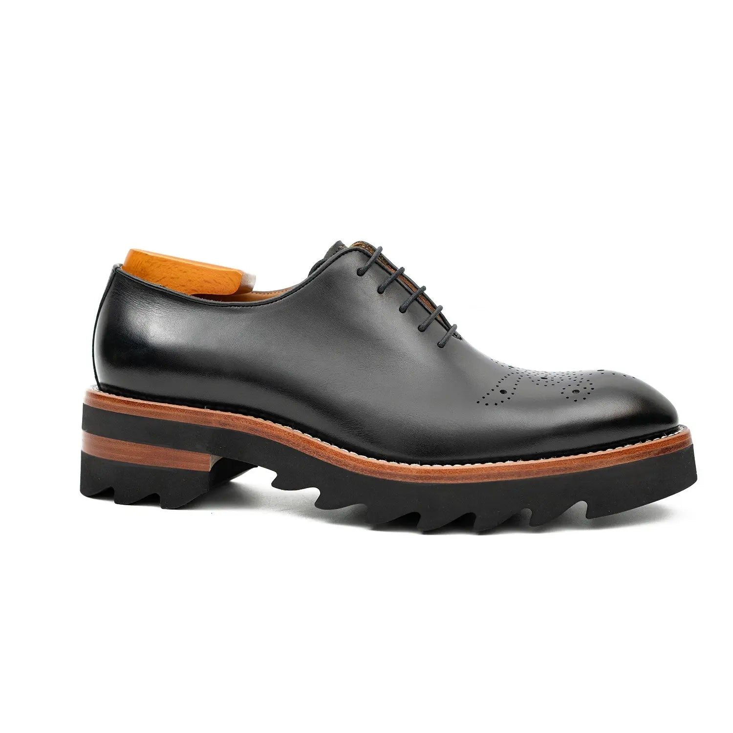 Black Lug Sole Oxford