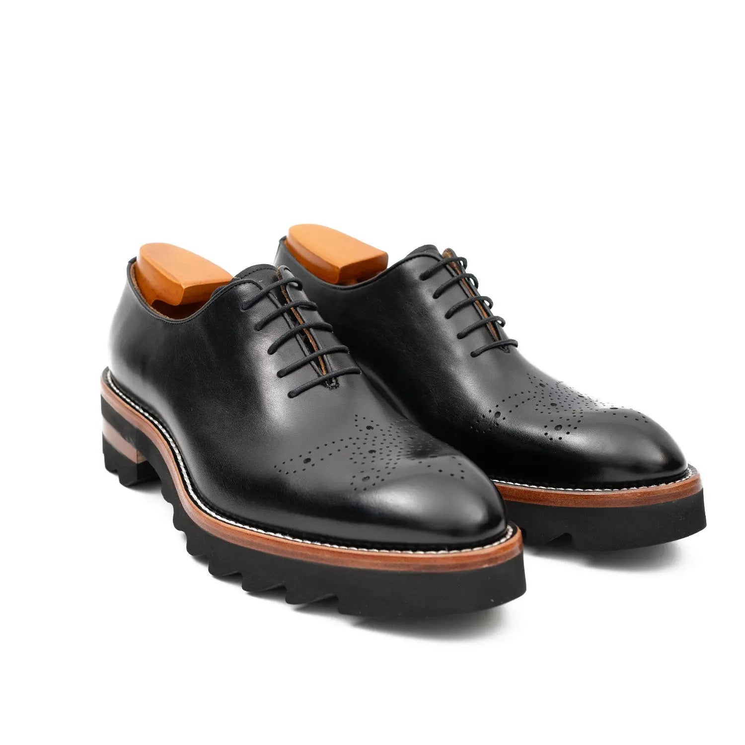 Black Lug Sole Oxford