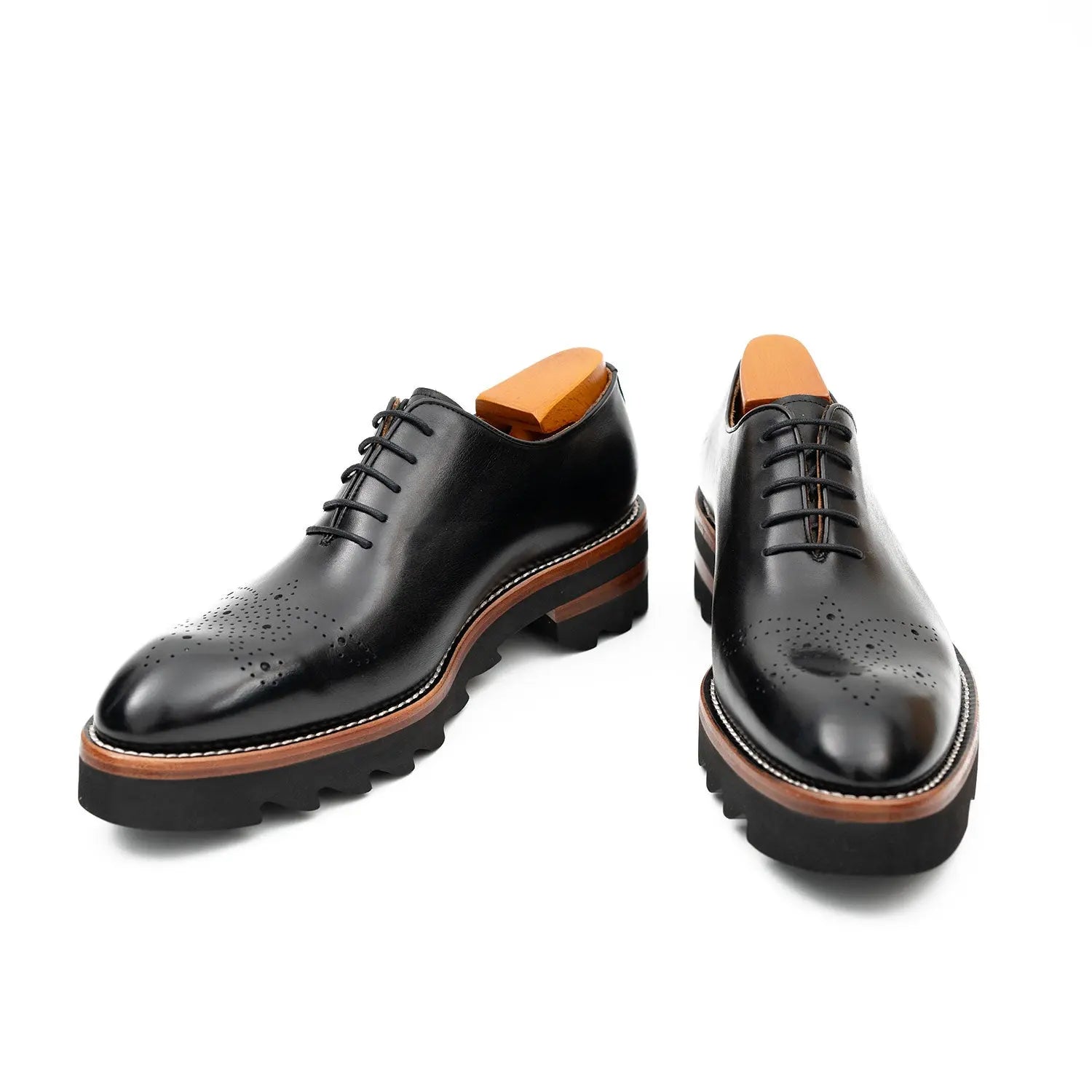 Black Lug Sole Oxford