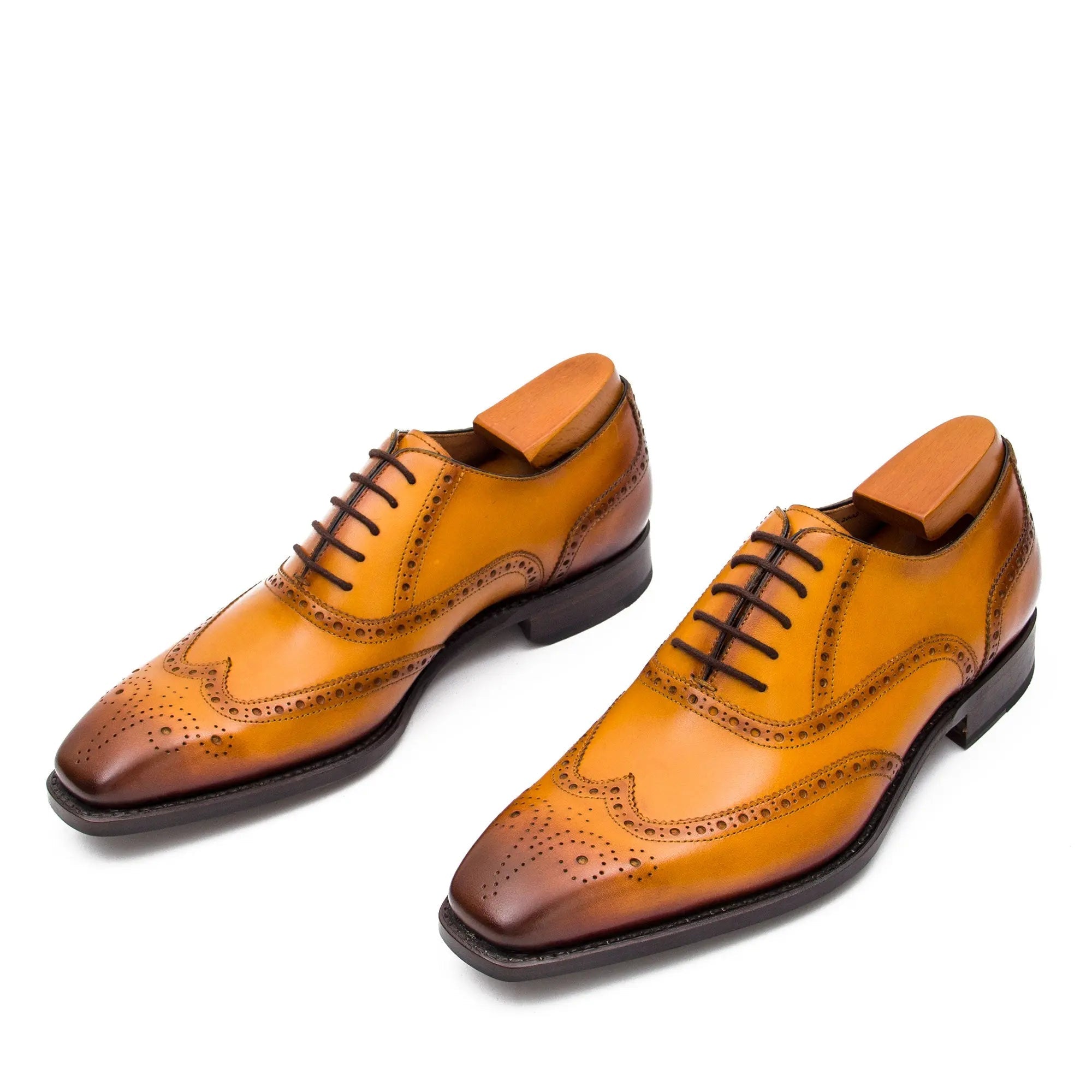 Antique Tan Brogue Oxford