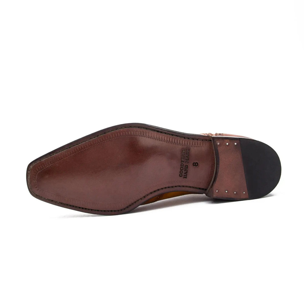 Antique Tan Brogue Oxford