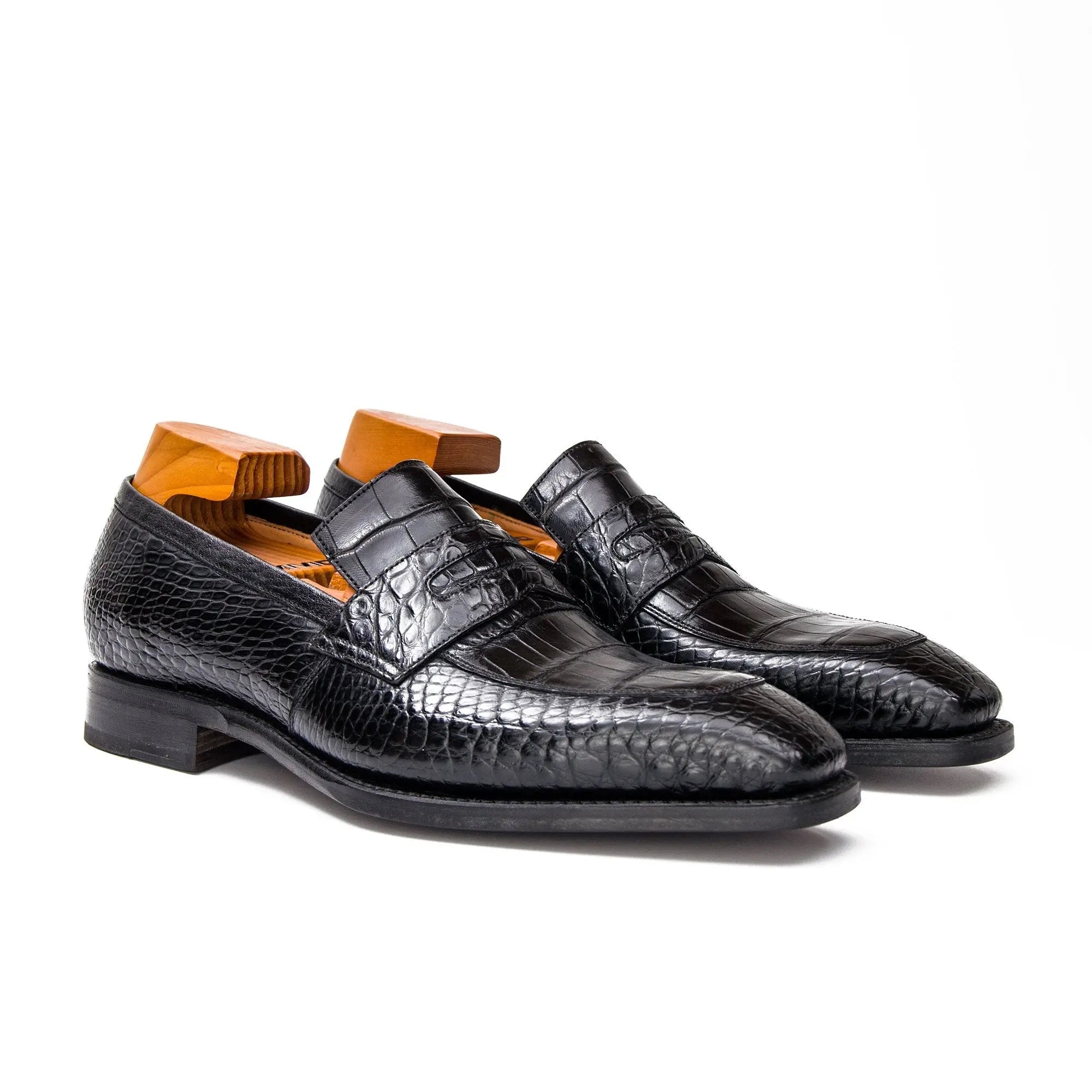 Men's Crocodile Leather Loafers
