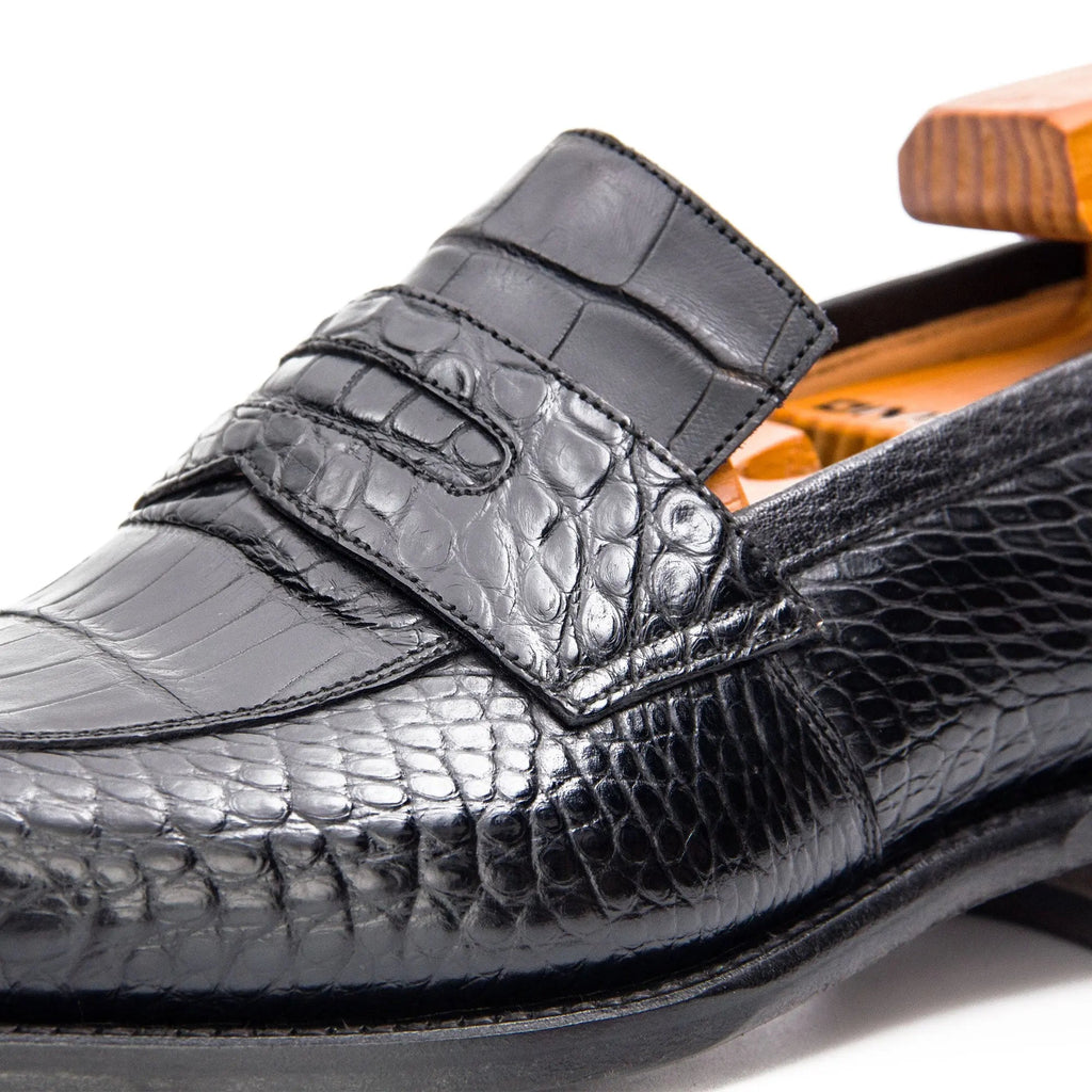 Men's Crocodile Leather Loafers