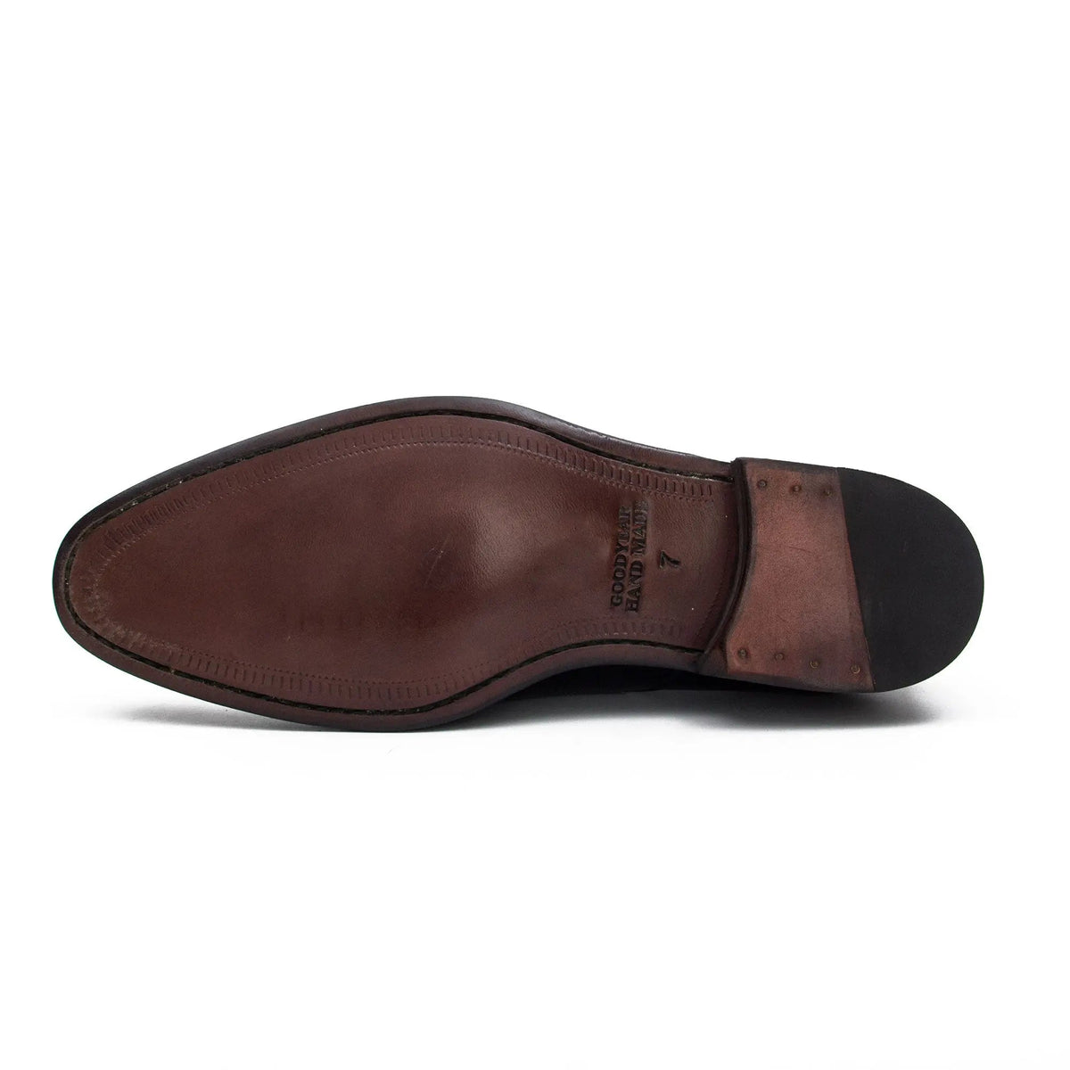 Black Cap-Toe Oxford Shoe