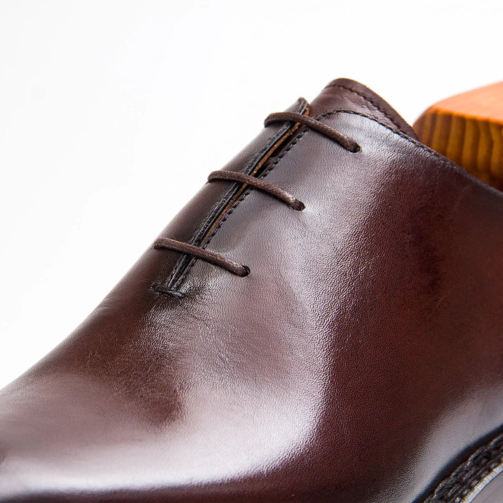 Burgundy Wholecut Oxford