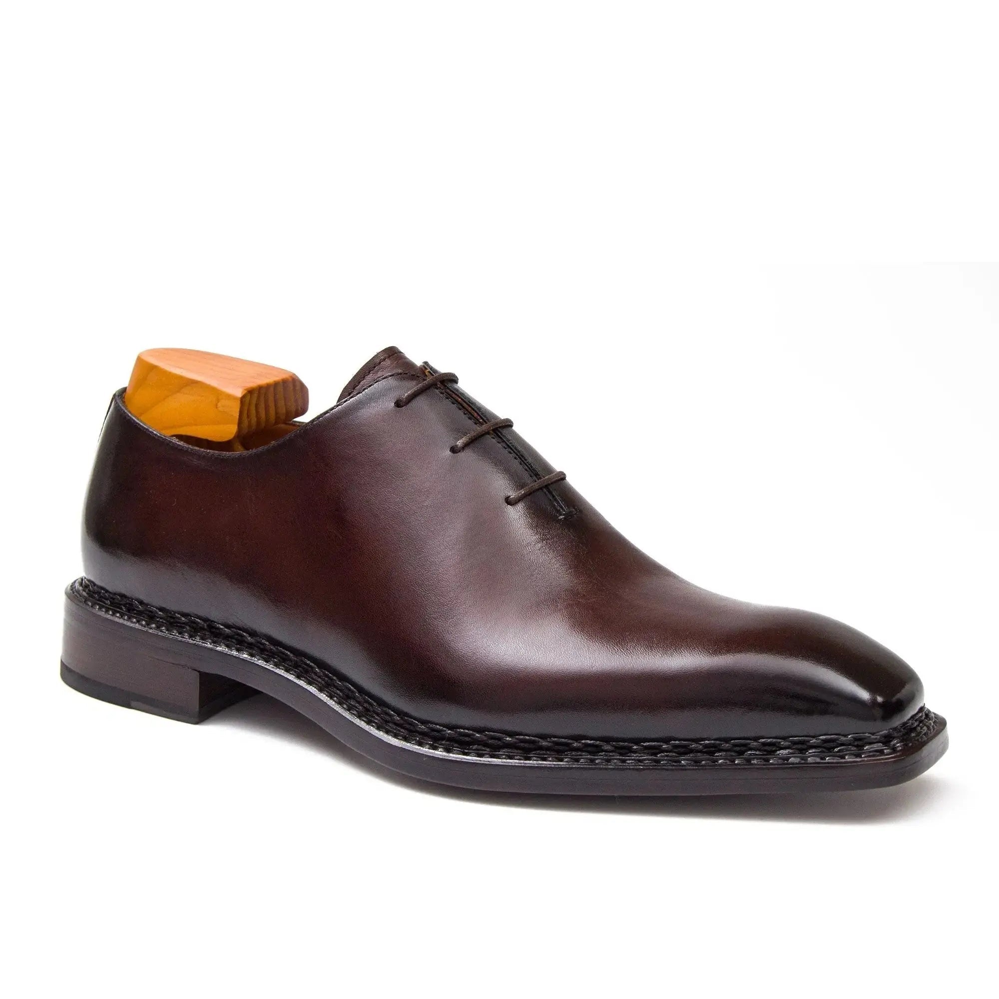 Burgundy Wholecut Oxford