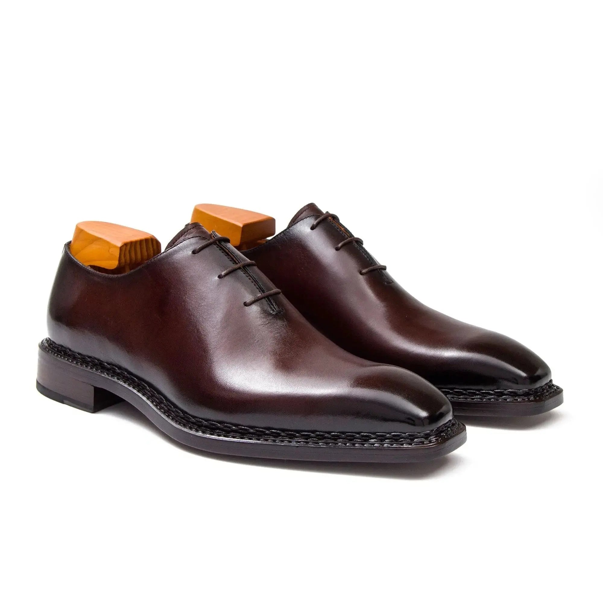 Burgundy Wholecut Oxford