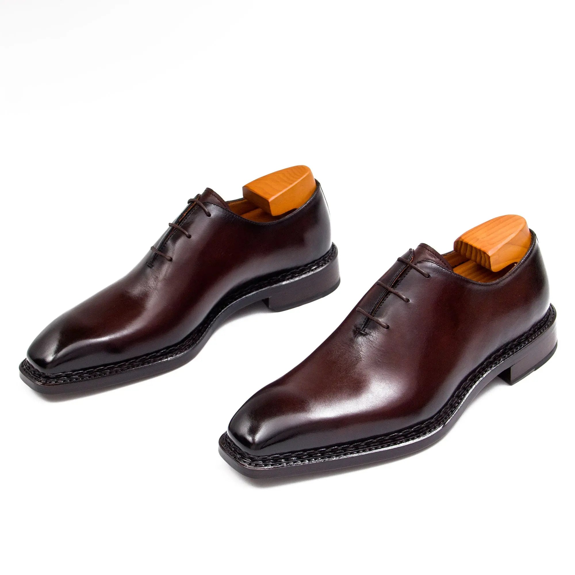 Burgundy Wholecut Oxford