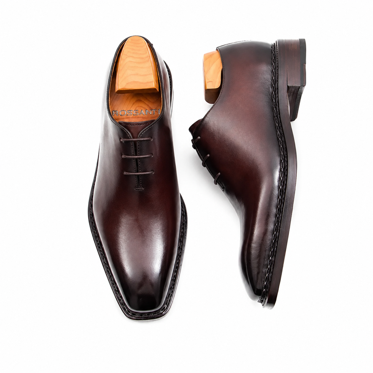 Burgundy Wholecut Oxford