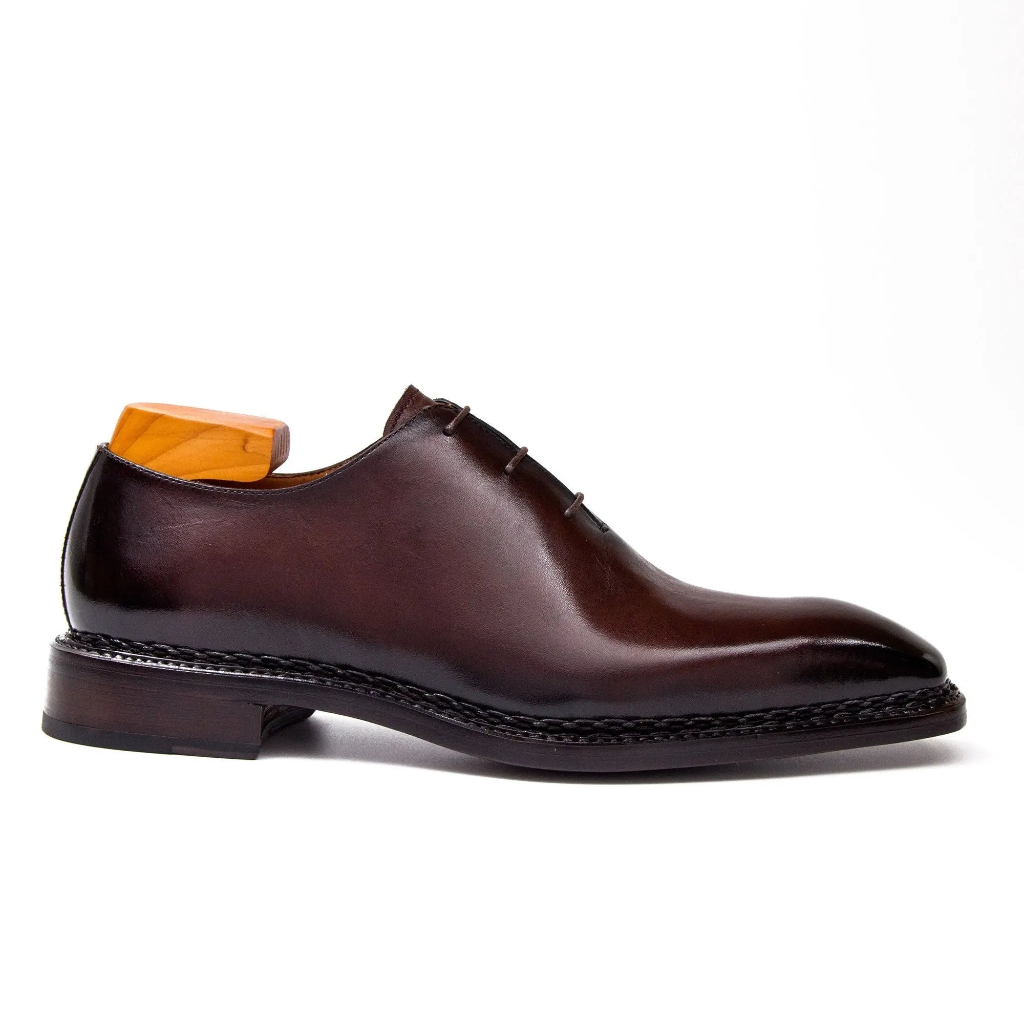 Burgundy Wholecut Oxford