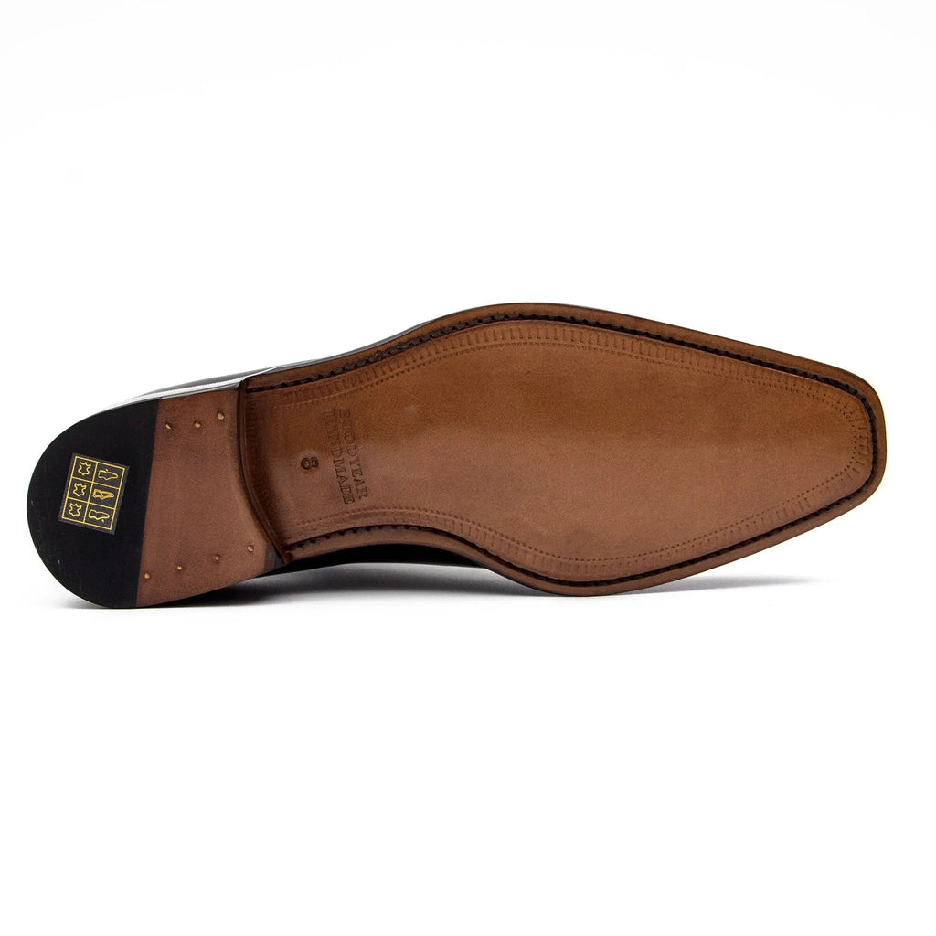 Cognac Horsebit Leather Loafer