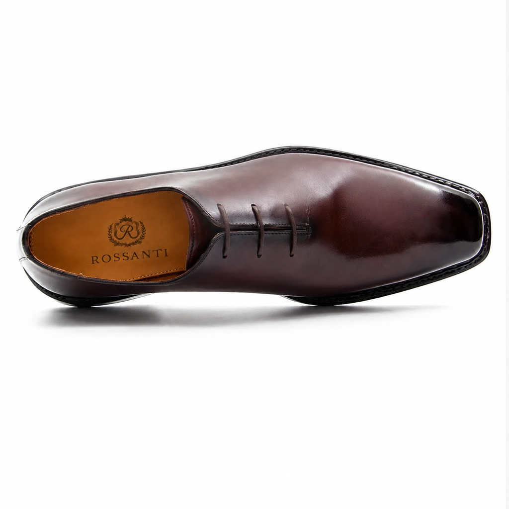 Burgundy Wholecut Oxford - product view 7