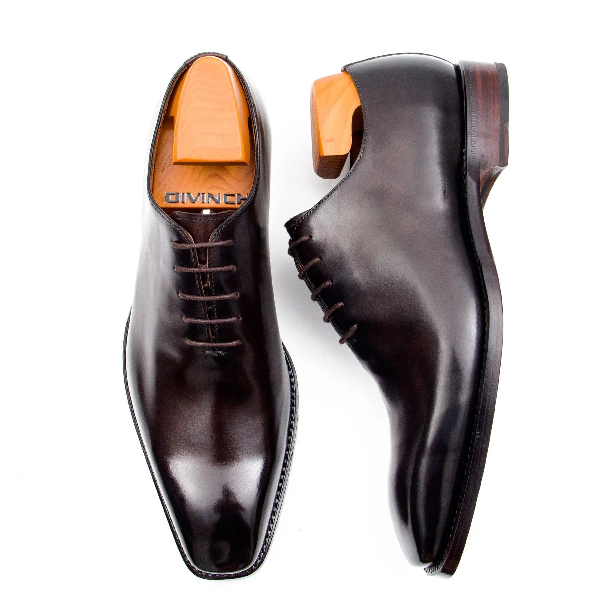 Dark Brown Wholecut Oxford