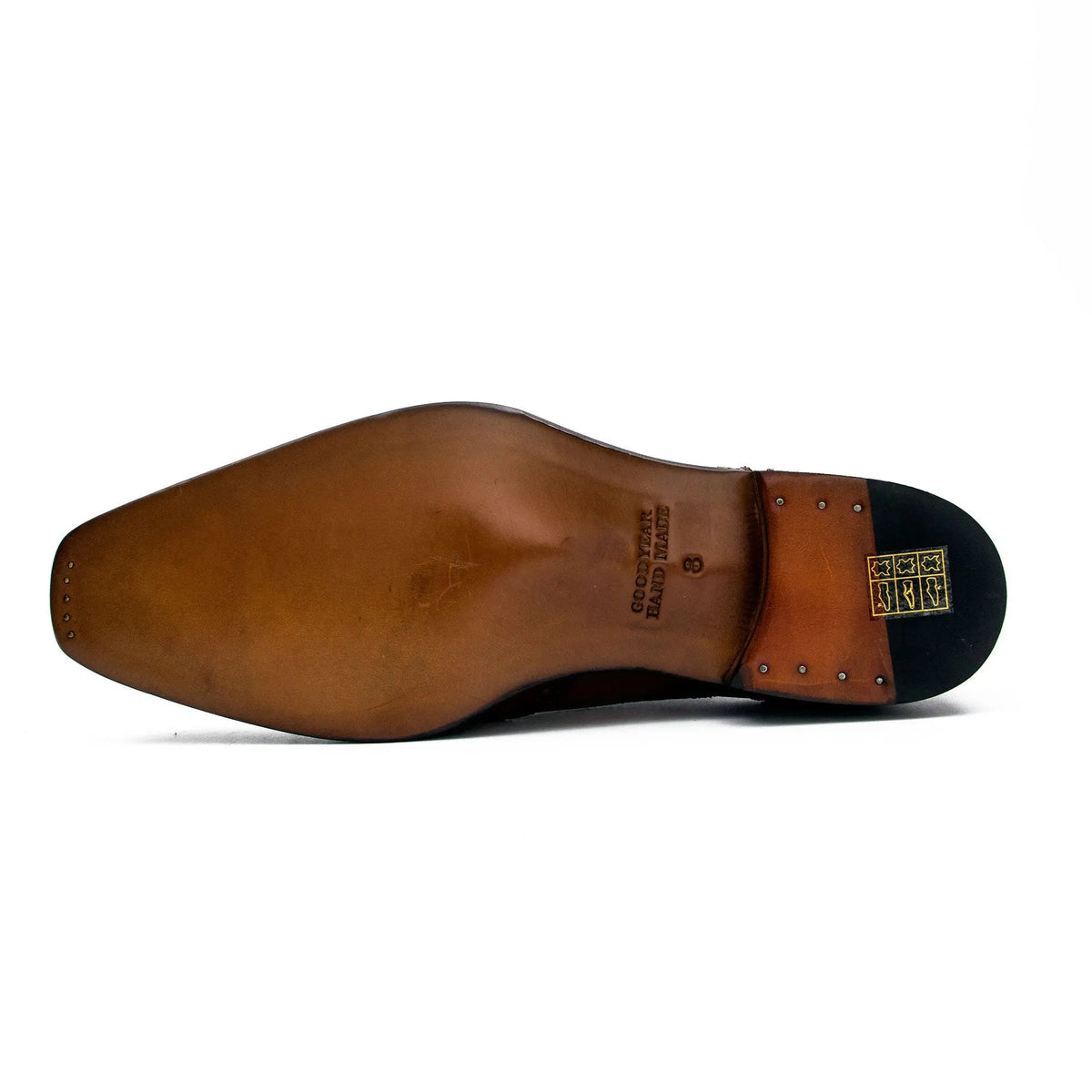 Cognac Wingtip Oxford