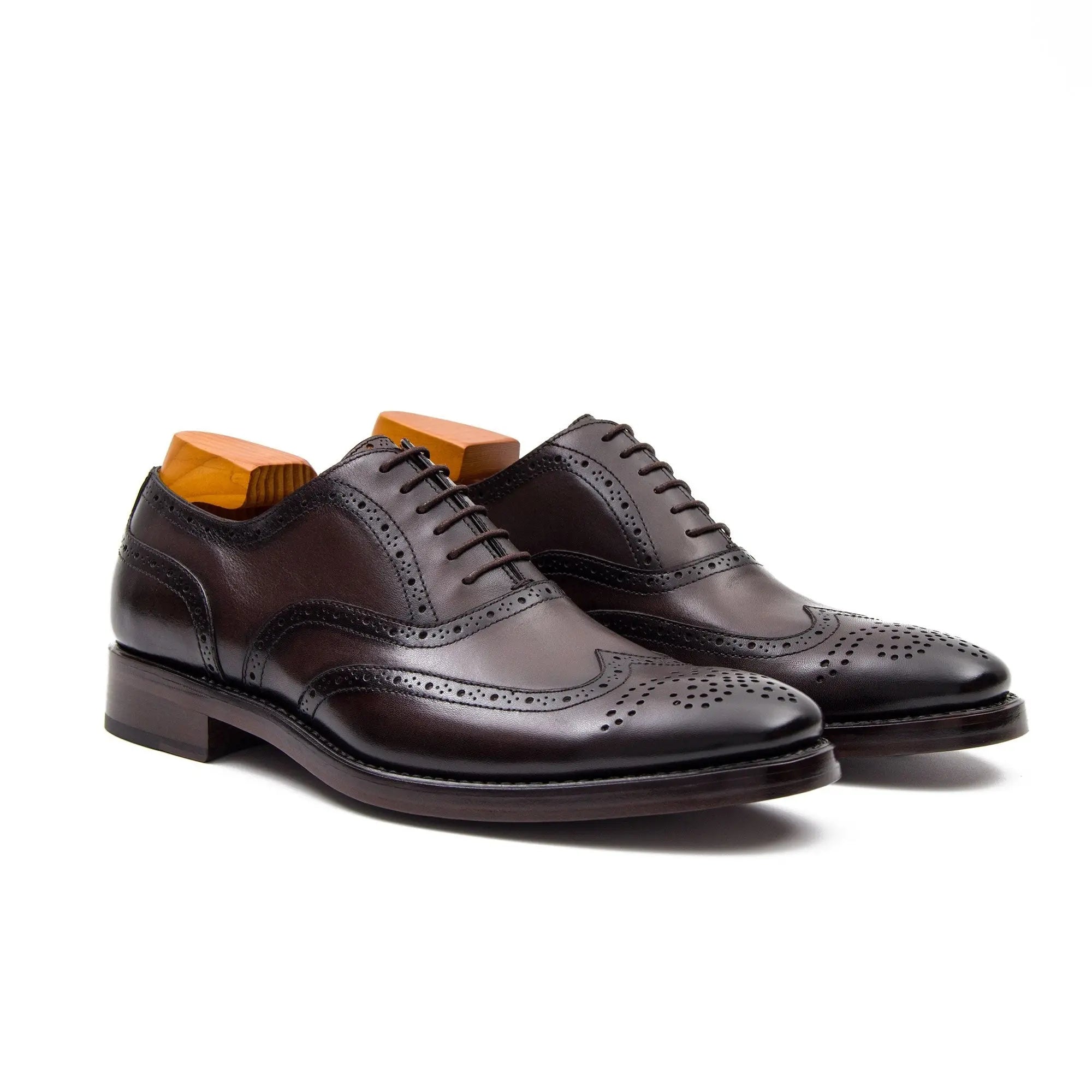 Dark Brown Wingtip Oxford