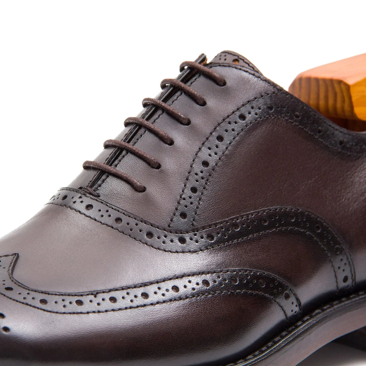 Dark Brown Wingtip Oxford