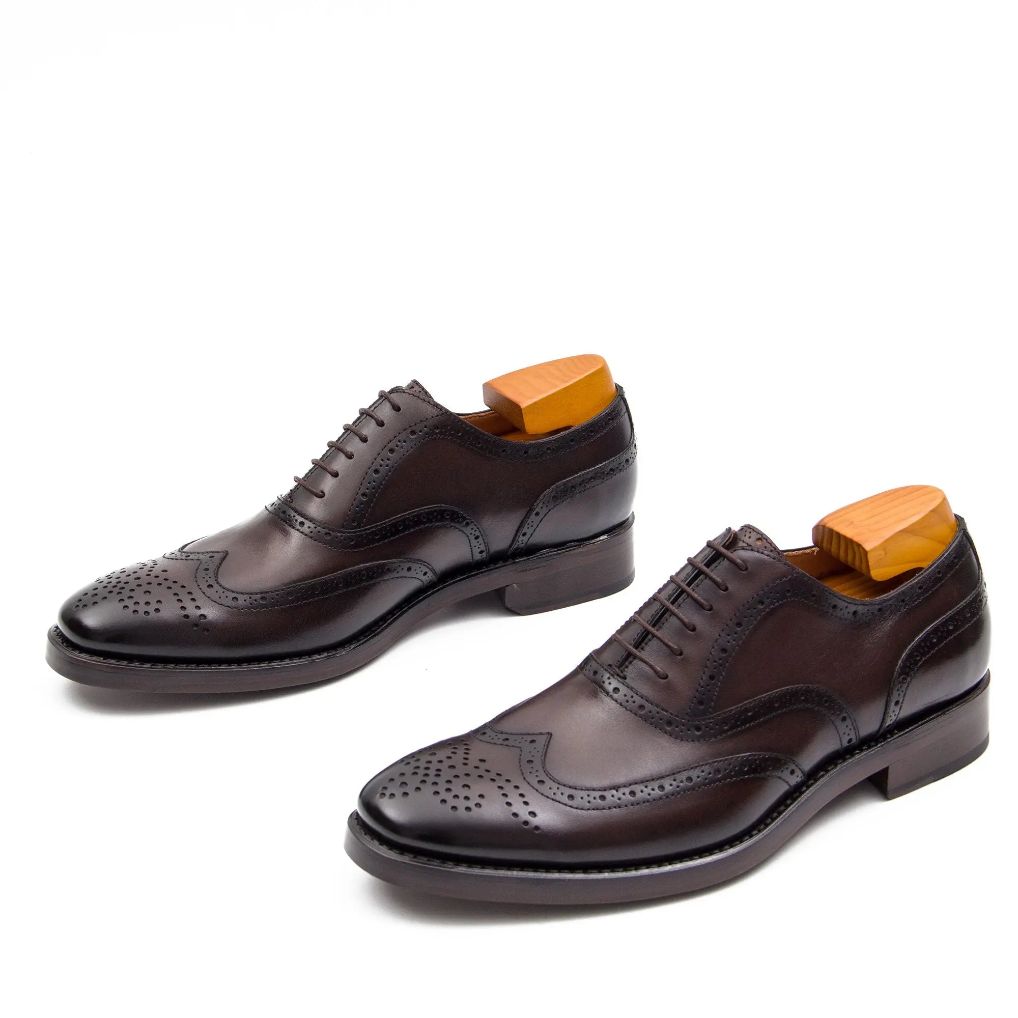 Dark Brown Wingtip Oxford
