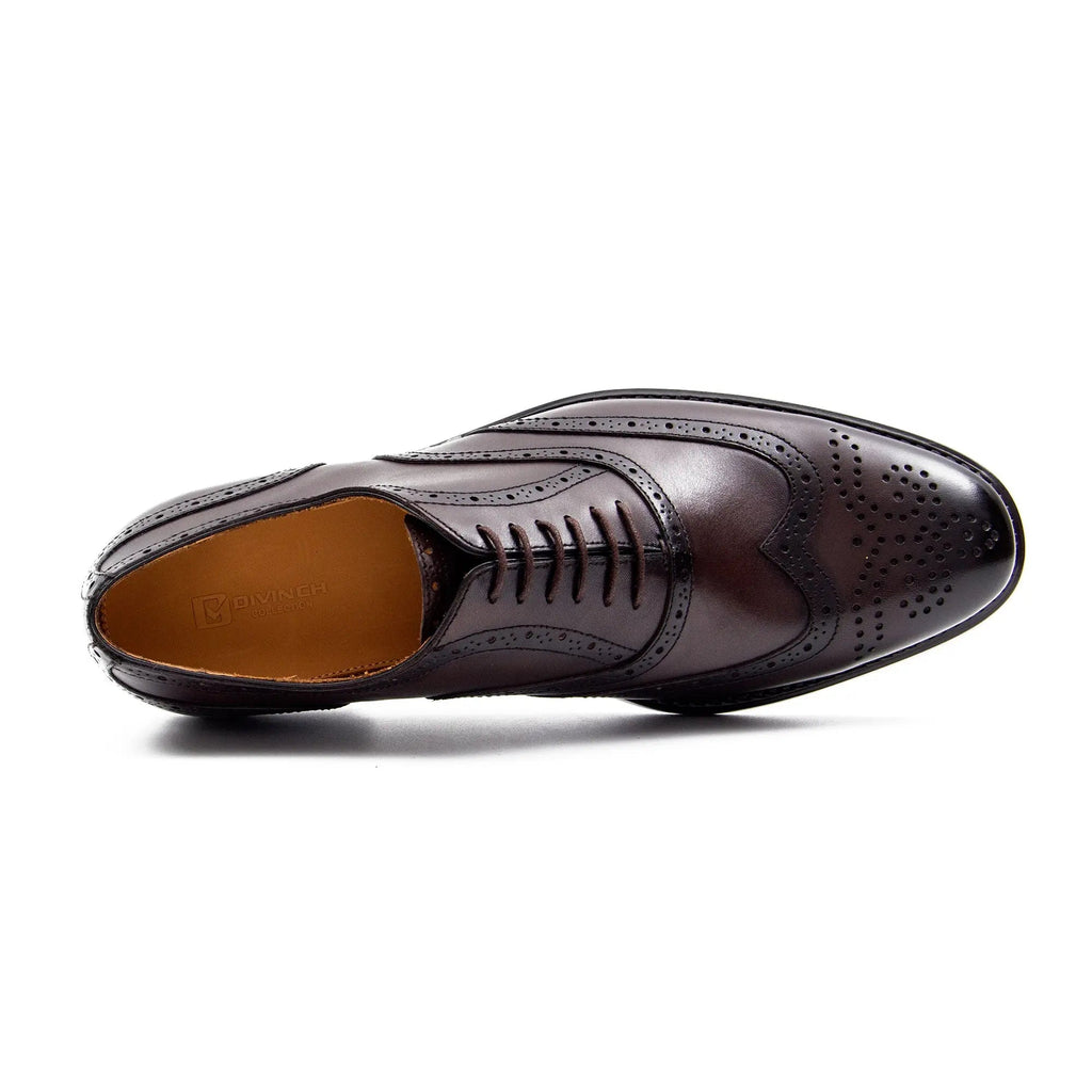 Dark Brown Wingtip Oxford