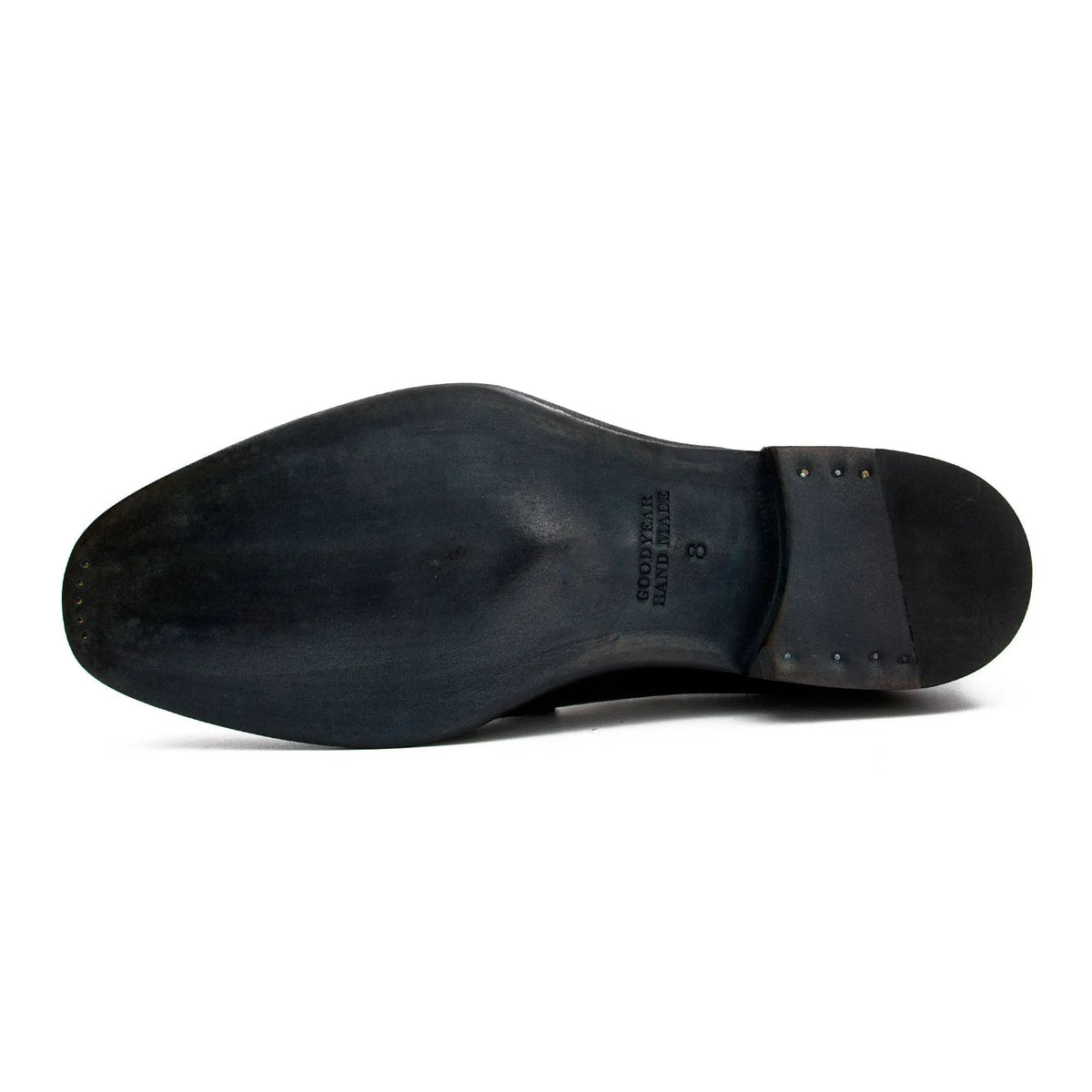 Black Brogue Derby Shoe