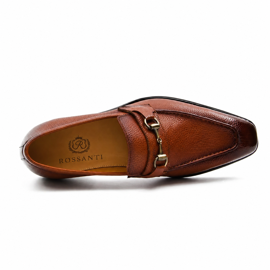 Cognac Horsebit Leather Loafer - product view 8