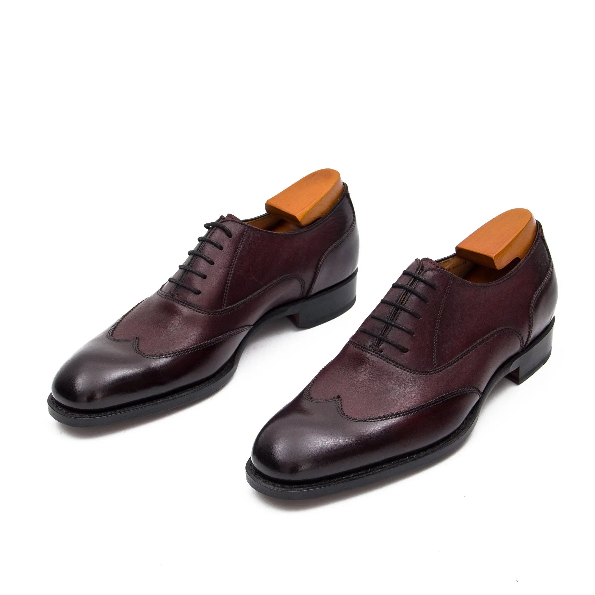 Burgundy Calfskin Oxford