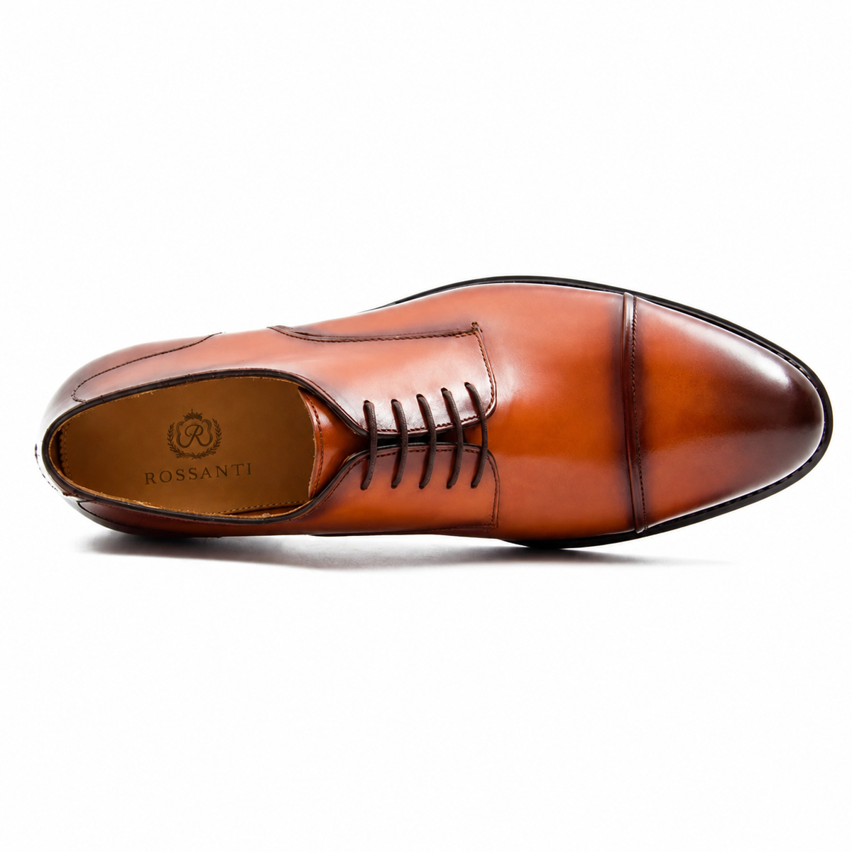 Cognac Cap-Toe Derby - product view 8