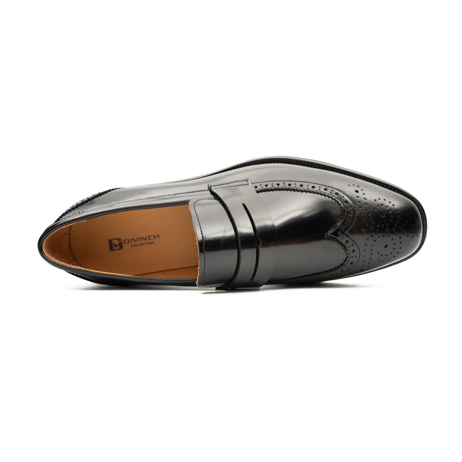 Black Platform Penny Loafer
