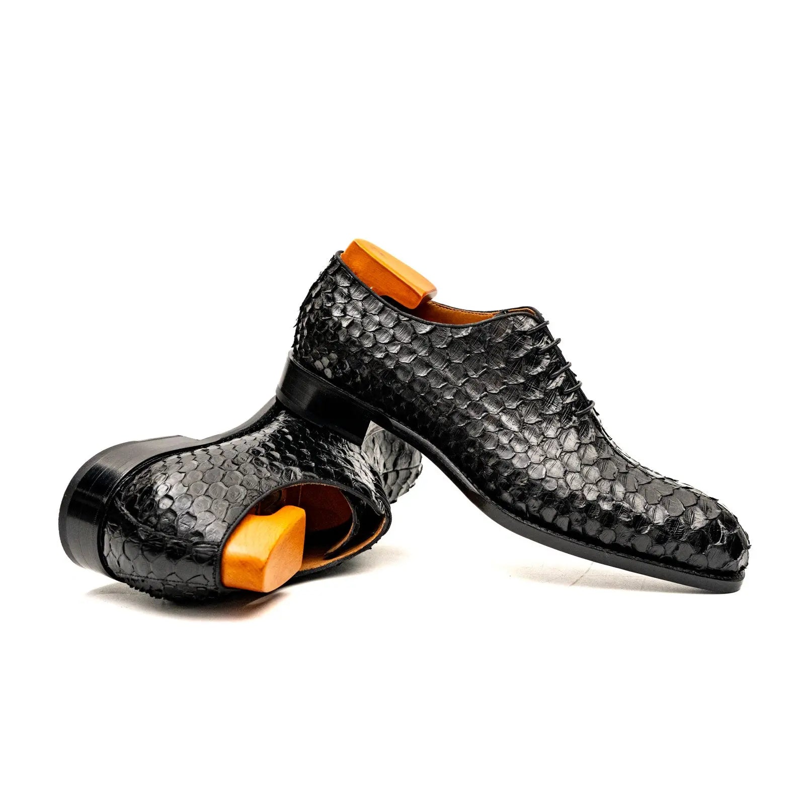 Black Python Oxford