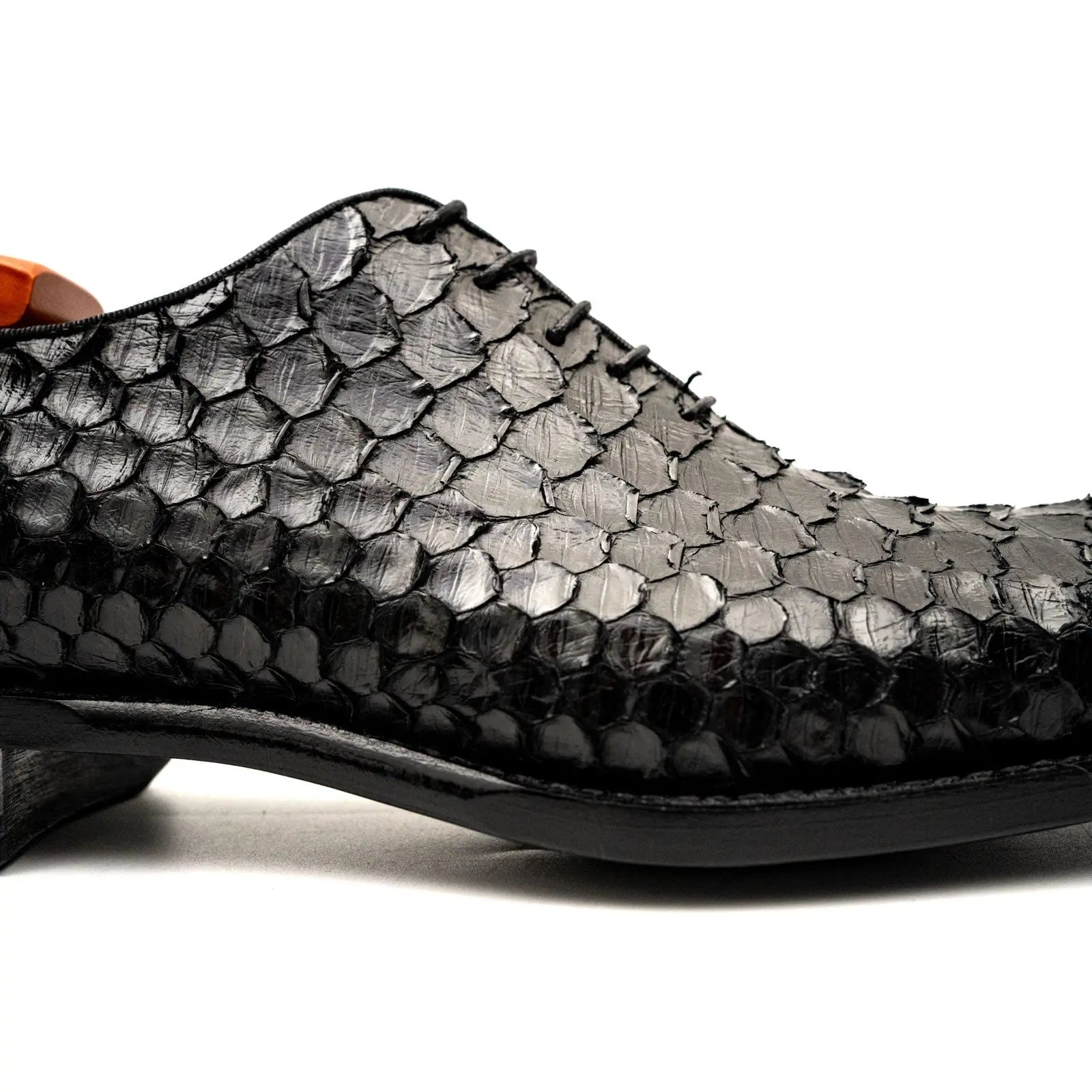 Black Python Oxford
