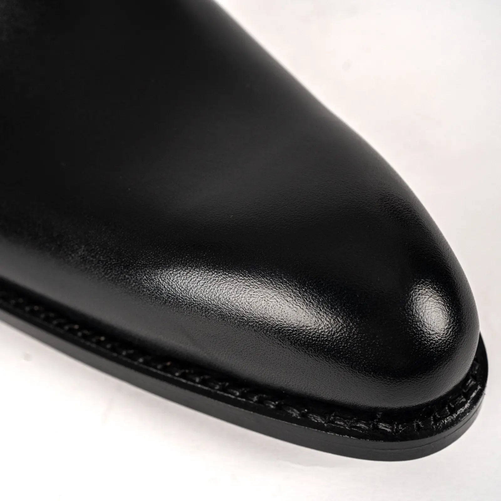 Black Single Monk Oxford