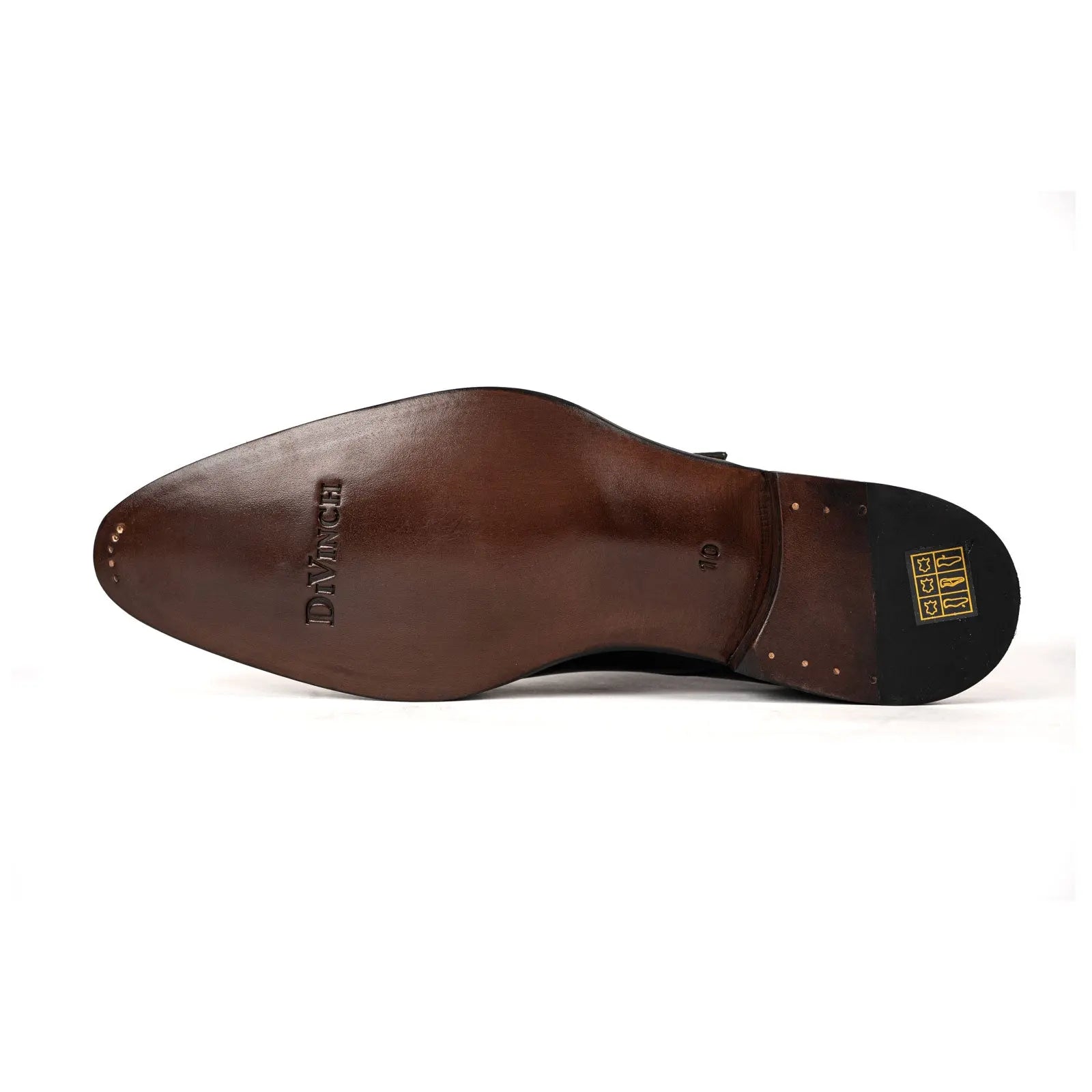 Black Single Monk Oxford